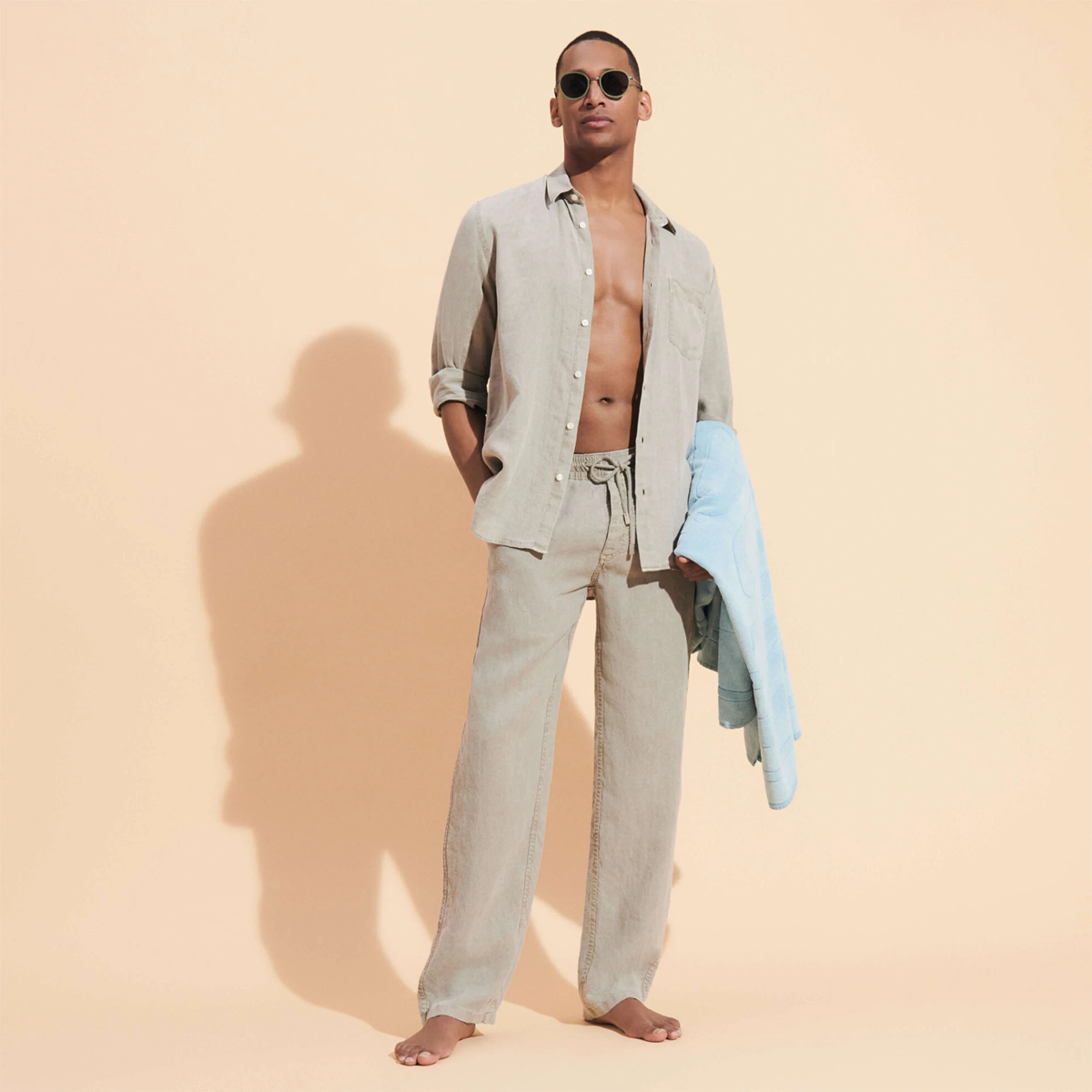 Resim Erkek Moorise Mayo Lacivert MSOZF104-390 | Vilebrequin