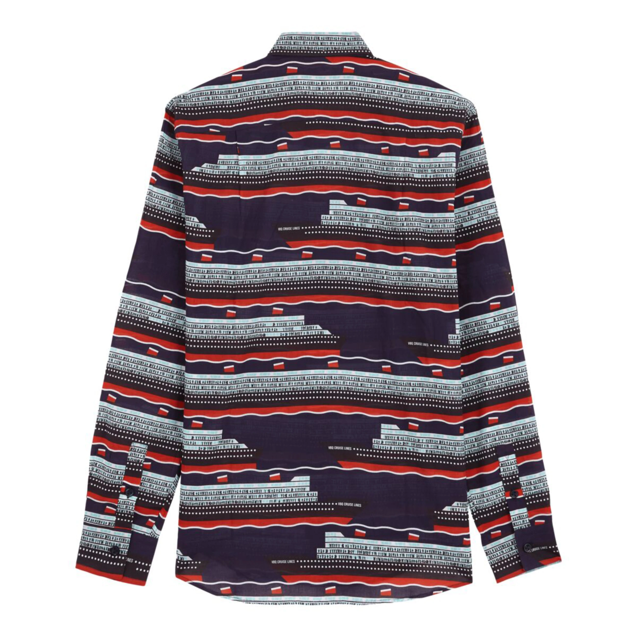 Resim Unisex Caracal Gömlek Lacivert CCAC0V01-397 | Vilebrequin