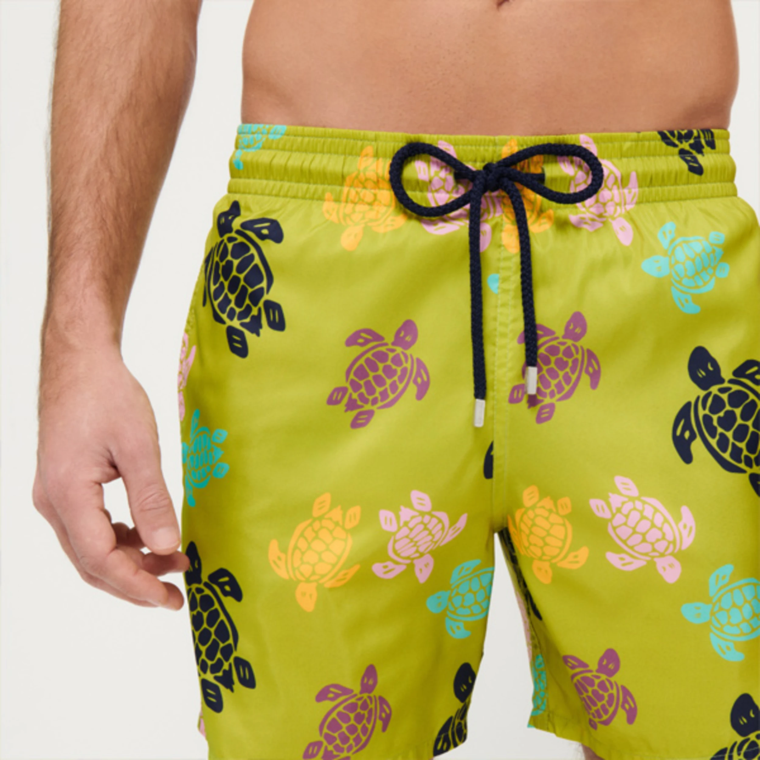Resim Erkek Ronde Des Tortues Multicolore Mahina Mayo MAHC1J36-419 | Vilebrequin