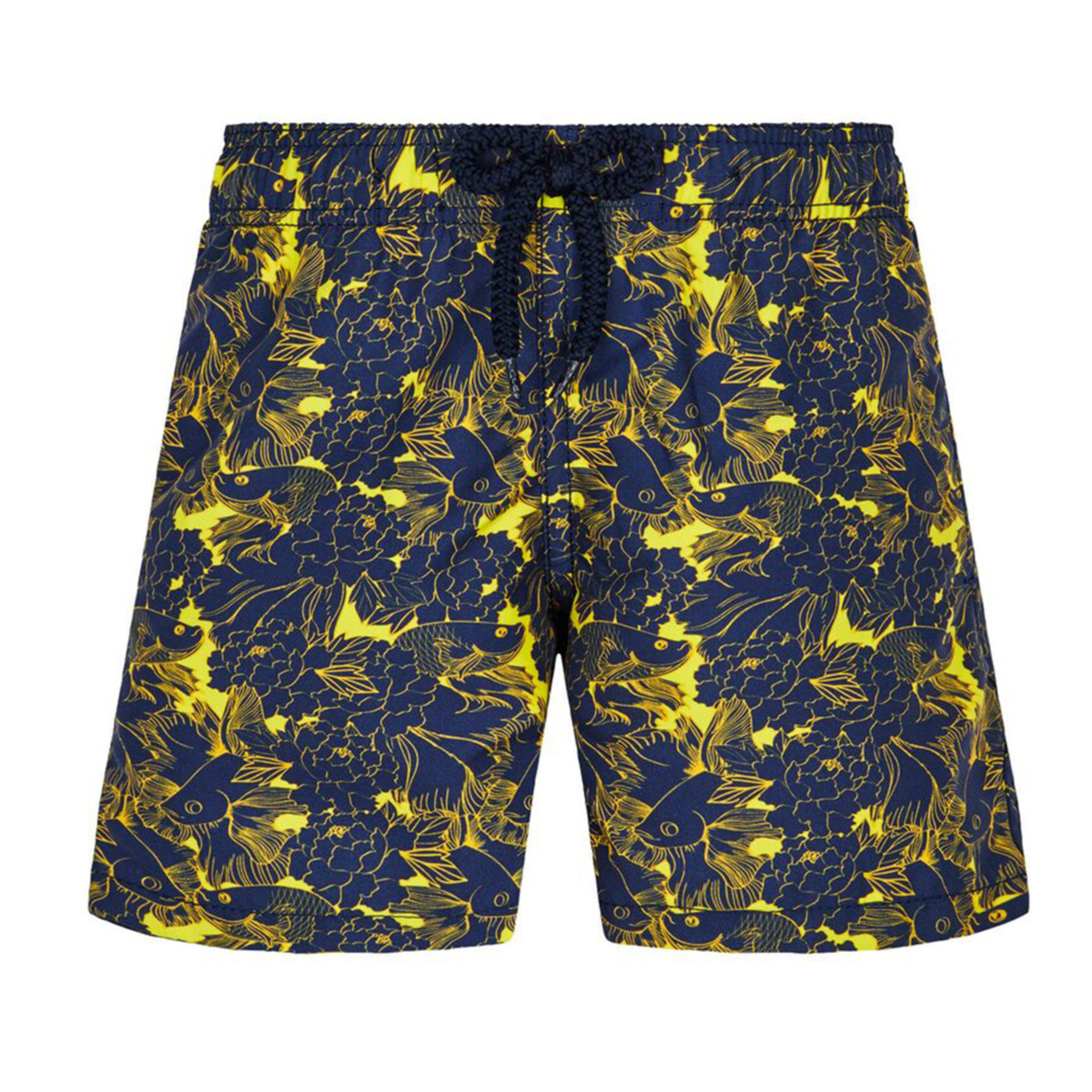 Resim Erkek Çocuk Hidden Fishes Jim Mayo Sarı JIMC1B55-105 | Vilebrequin