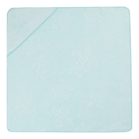 Resim Çocuk Santou Havlu Mavi