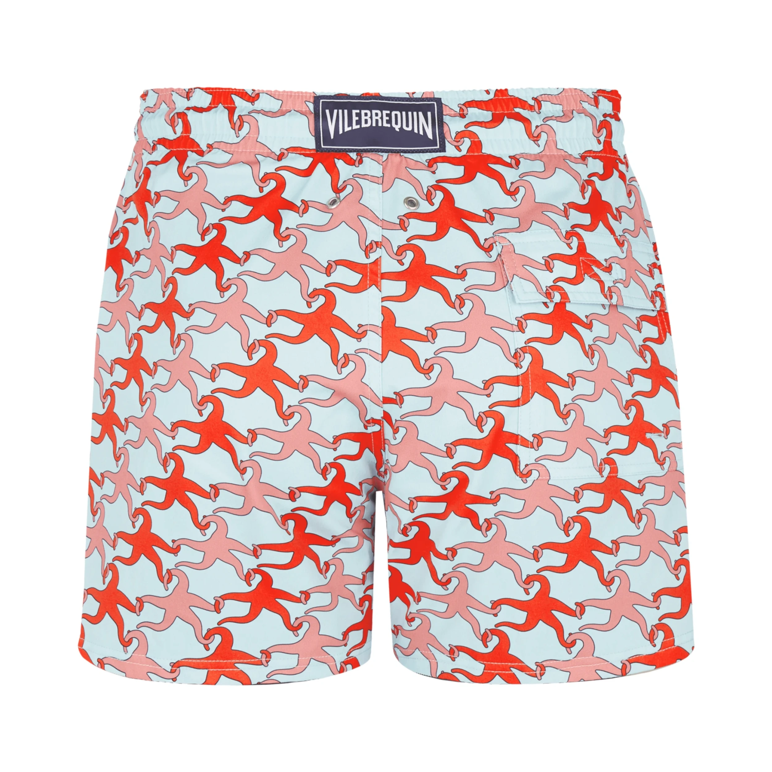 Resim Erkek Moorise Valentine Stars Mayo Mavi MSOC4F14-373 | Vilebrequin