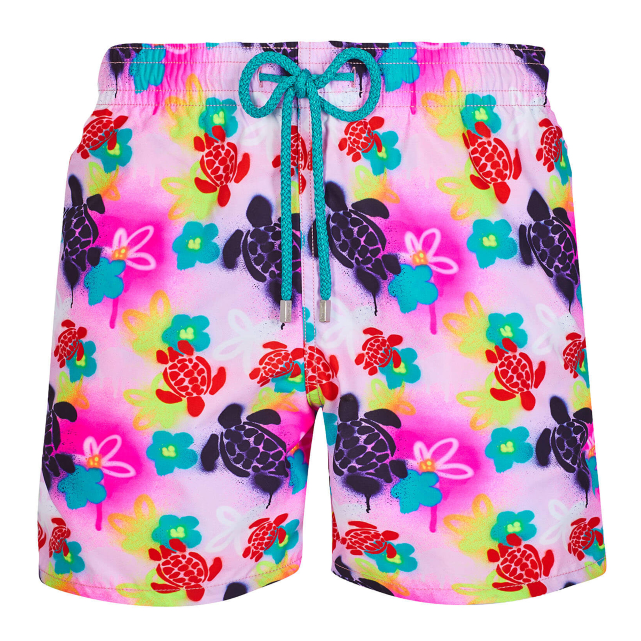 Resim Erkek 1988 Turtles Graffiti Moorea Mayo Pembe MOOU1B88-175 | Vilebrequin