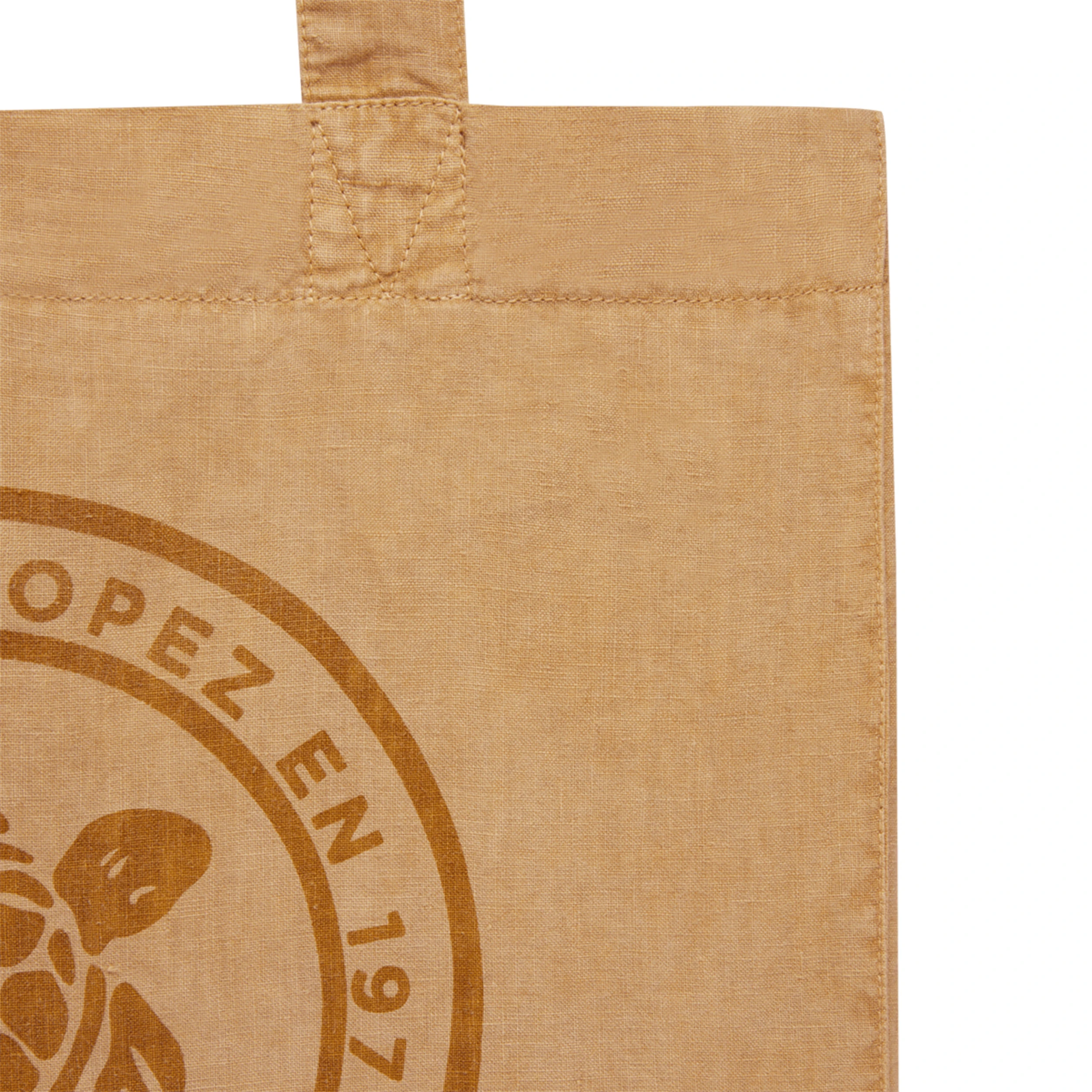 Resim Unisex Keten Babel Çanta Kahverengi BBLC1304-520 | Vilebrequin