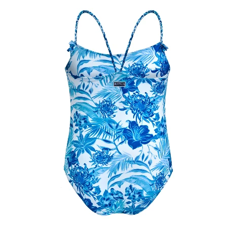 Resim Kız Çocuk Tahiti Flowers Gom Mayo