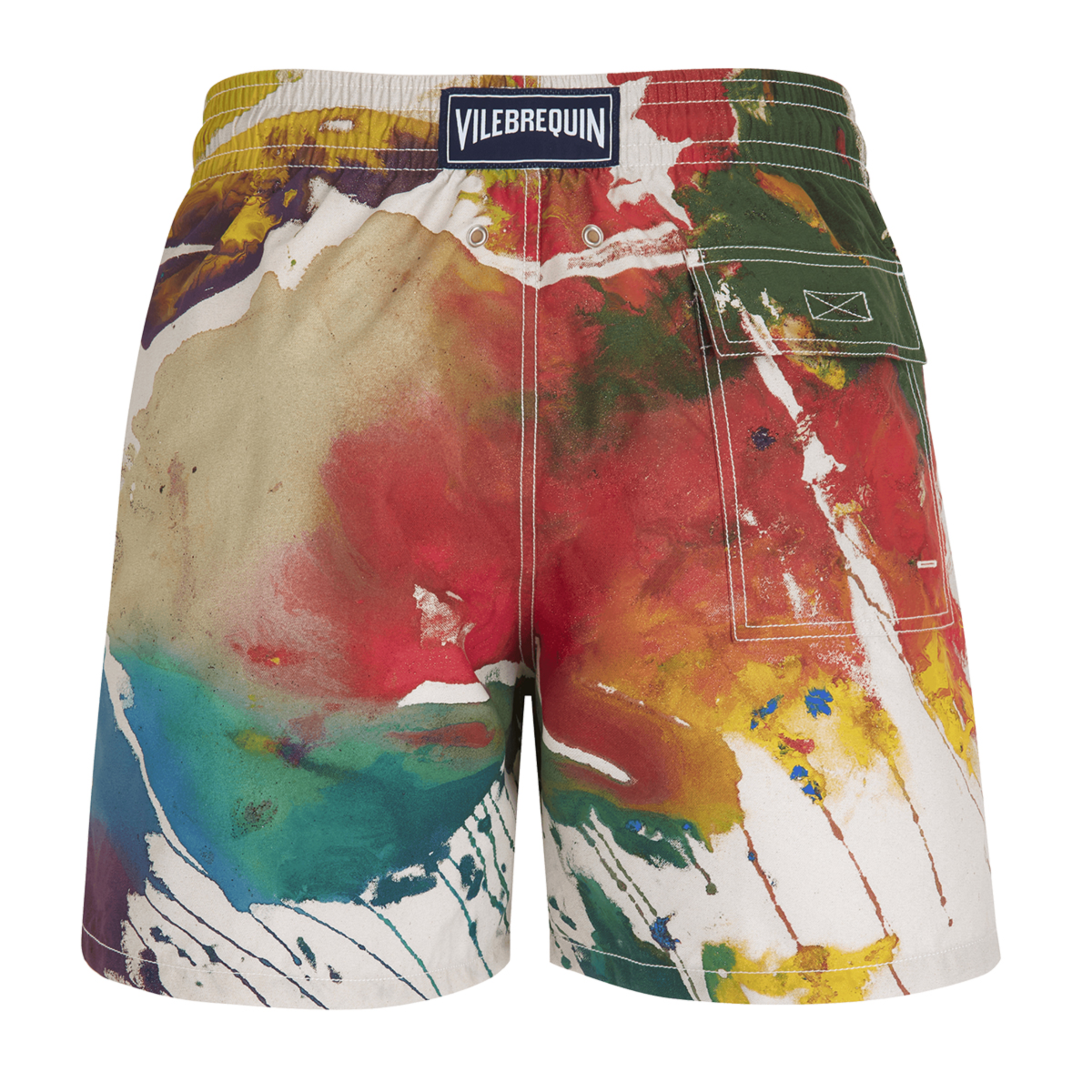 Resim Erkek Gra - Vilebrequin x John M Armleder Moorea Mayo Çok Renkli MOOH2B11-987 | Vilebrequin