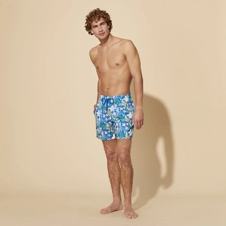 Resim Erkek Mahina Camo Seaweed Mayo Mavi