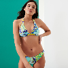 Resim Kadın Kaleidoscope Fleche Bikini Üstü Mavi
