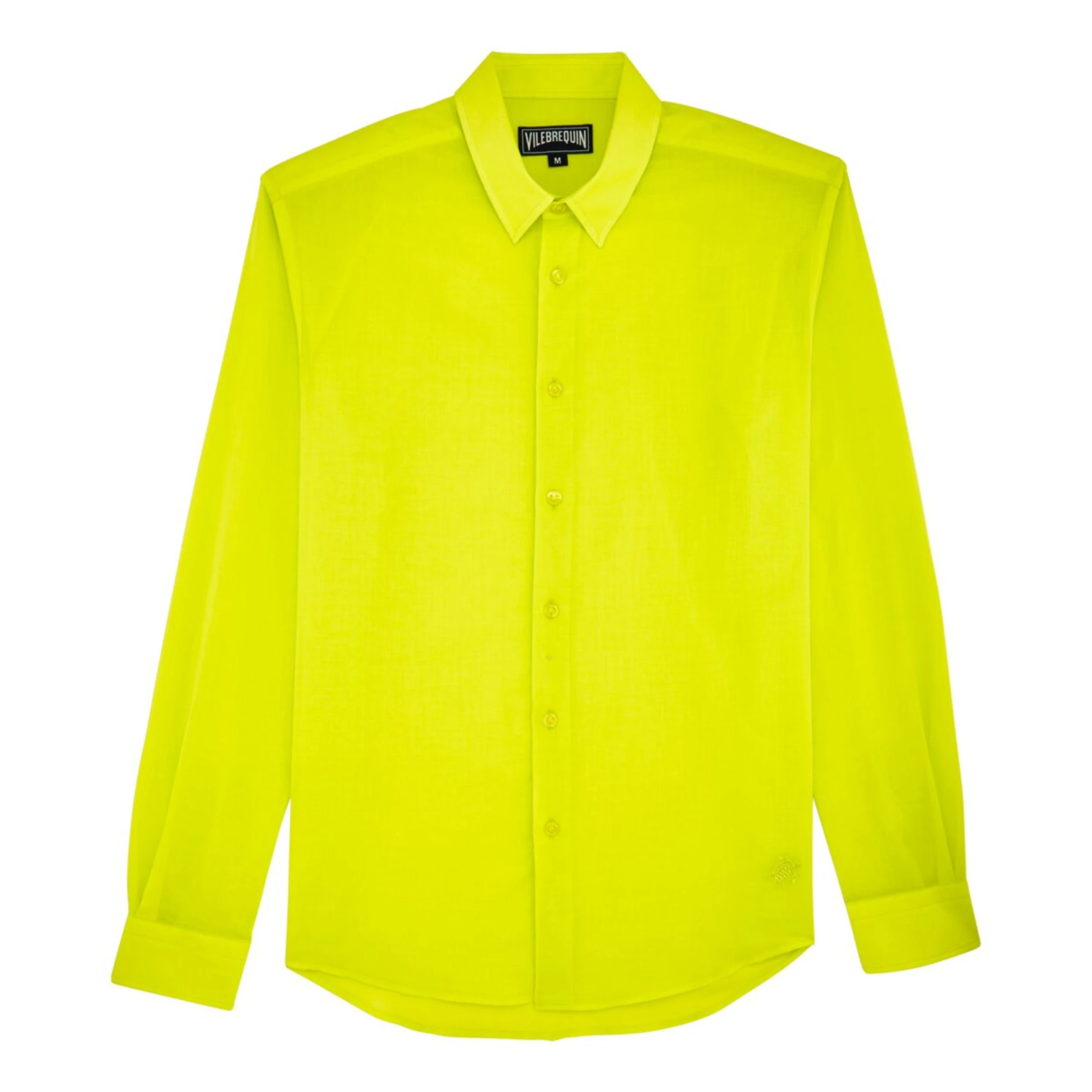 Resim Unisex Caracal Gömlek Sarı CCAP501P-413 | Vilebrequin