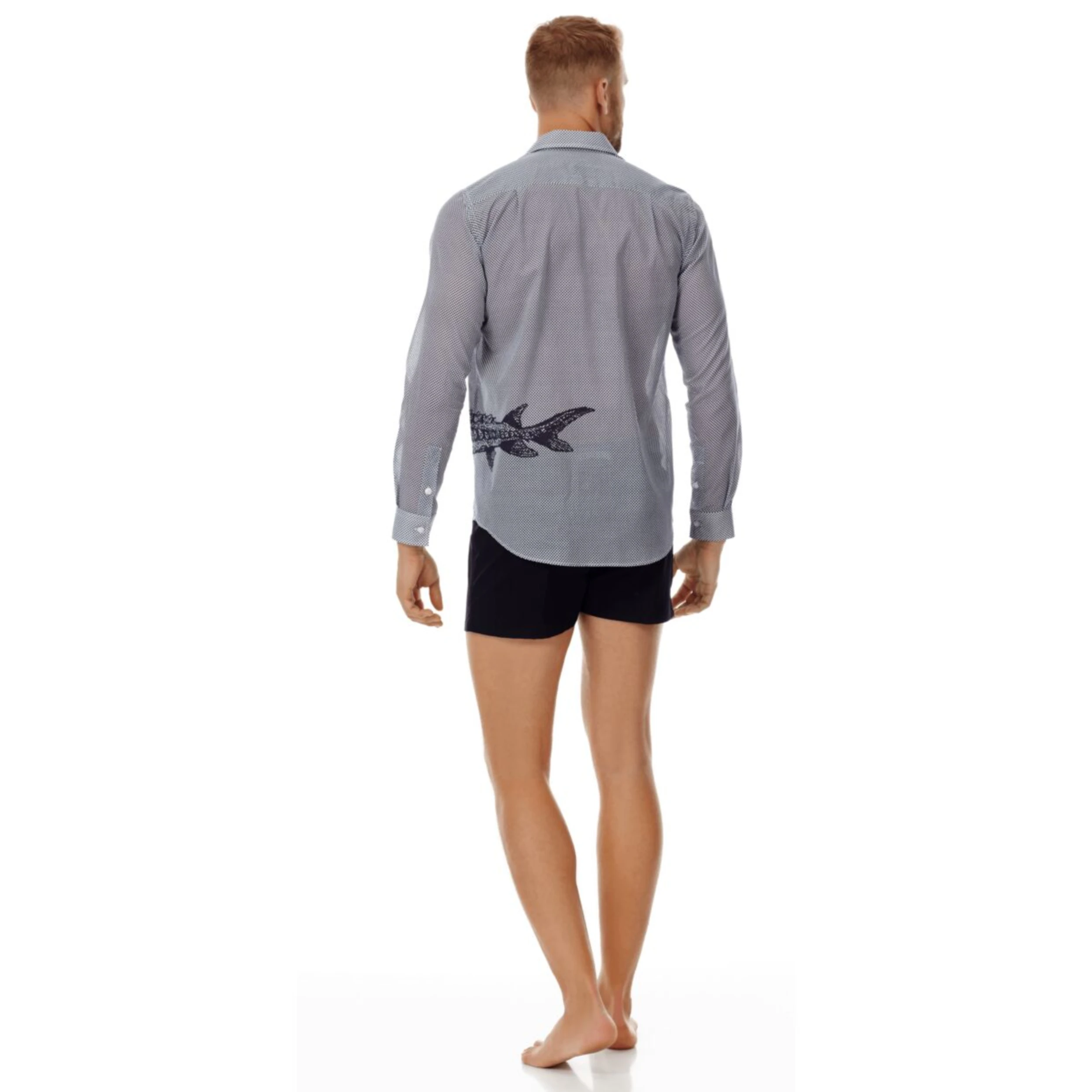 Resim Unisex Caracal Gömlek Beyaz CCAE9V08-010 | Vilebrequin
