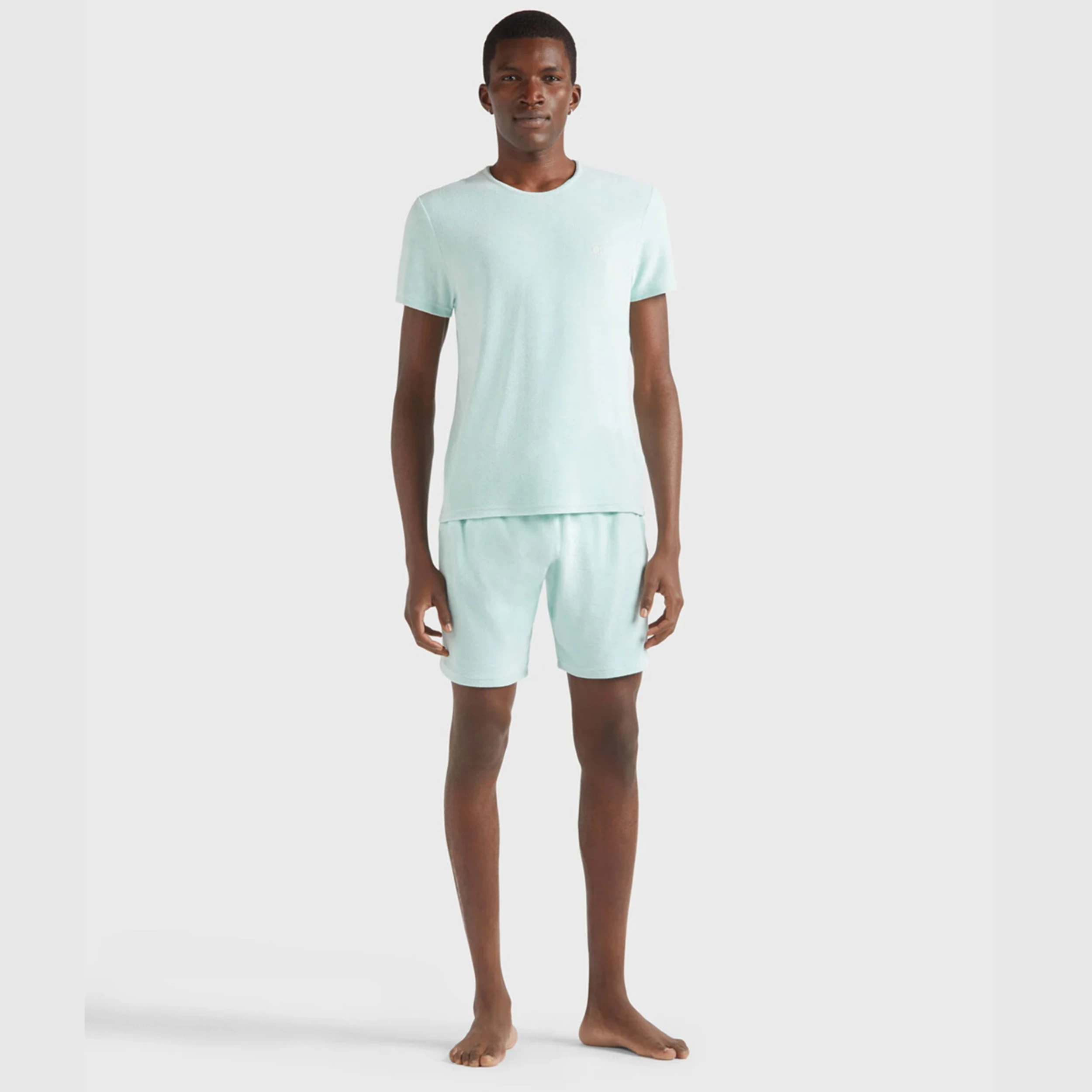 Resim Erkek Tiramisu Havlu Tişört Mavi TIRC3Q02-315 | Vilebrequin