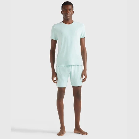 Resim Erkek Tiramisu Havlu Tişört Mavi