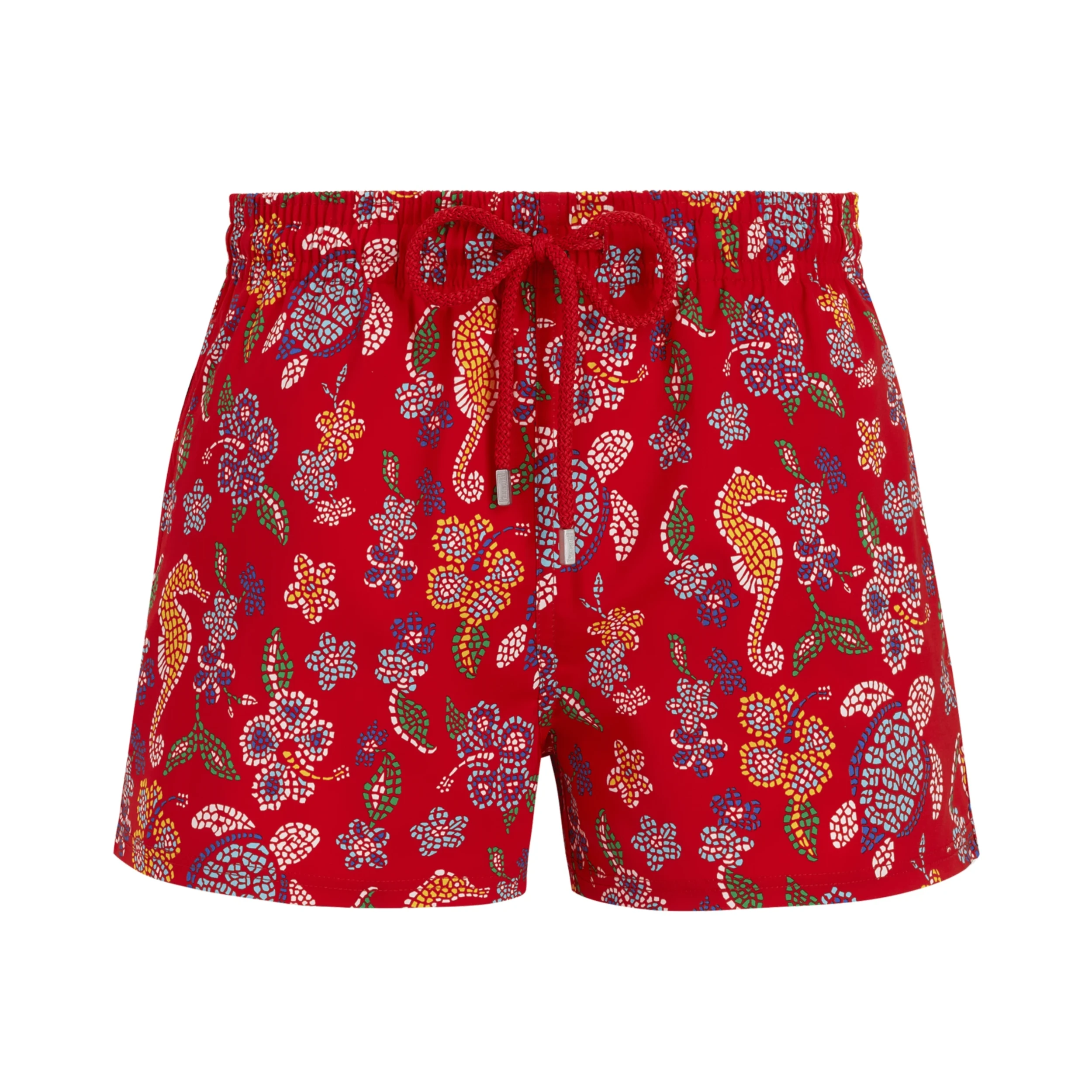 Resim Erkek Manta Mosaique Mayo Kırmızı MTAC4F07-201 | Vilebrequin