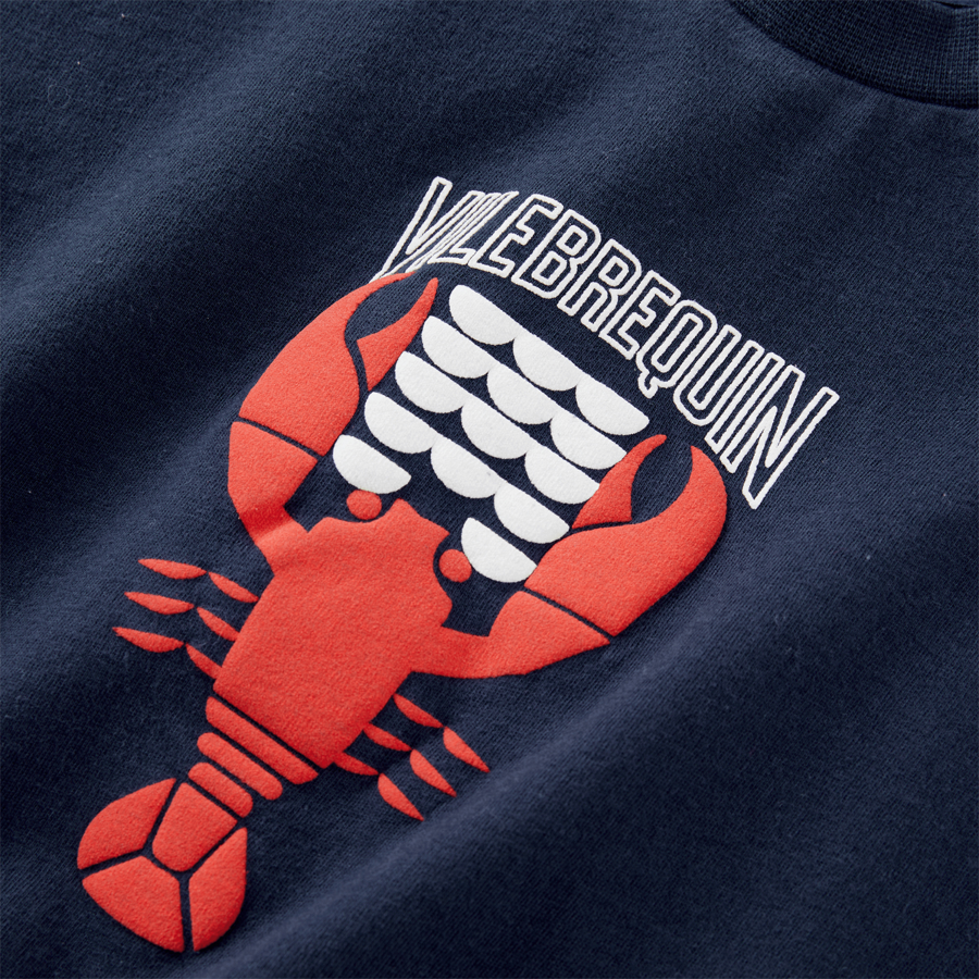 Resim Erkek Çocuk Graphic Lobsters Bisous Tişört