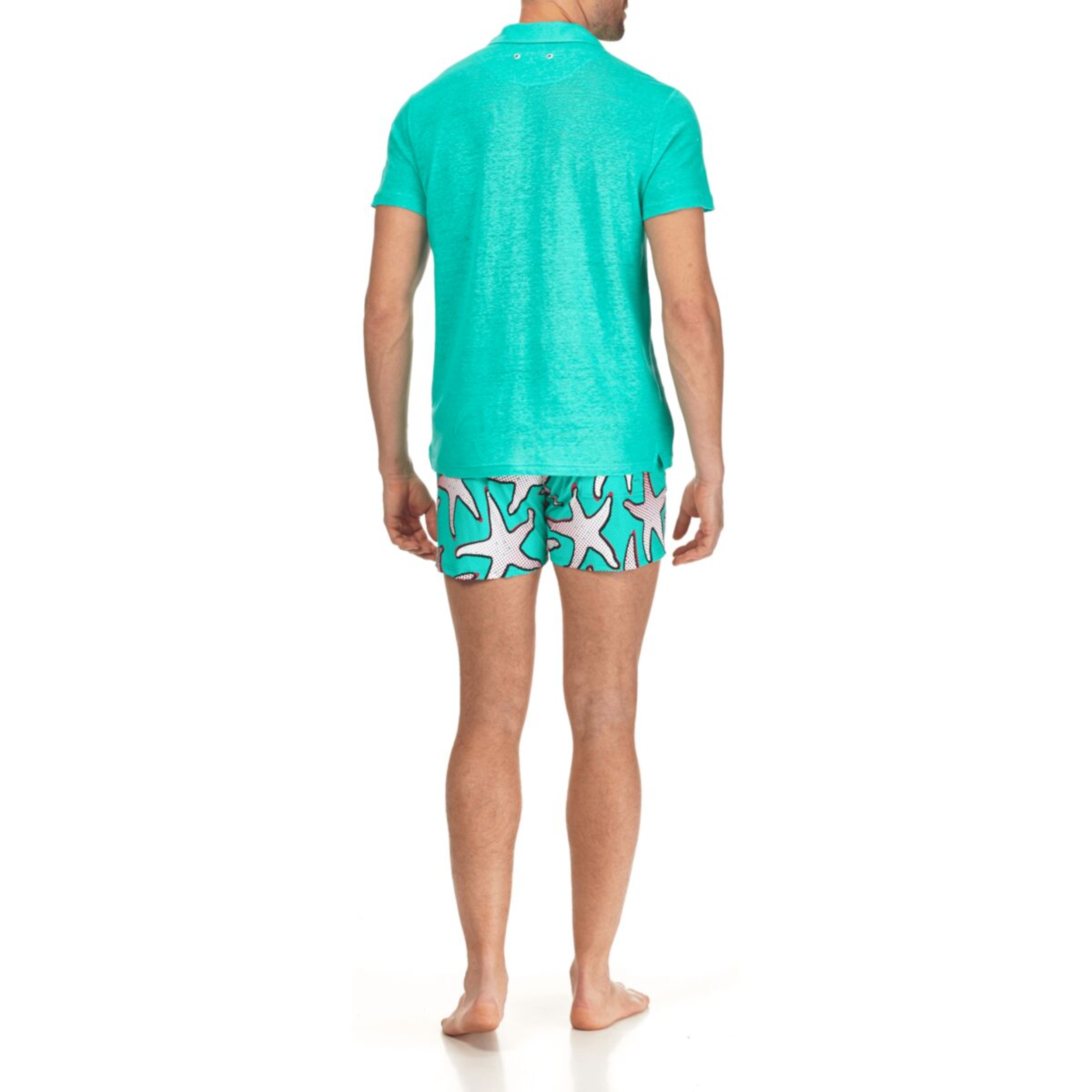 Resim Erkek Pyramid Yeşil Polo PYR8603H-408 | Vilebrequin