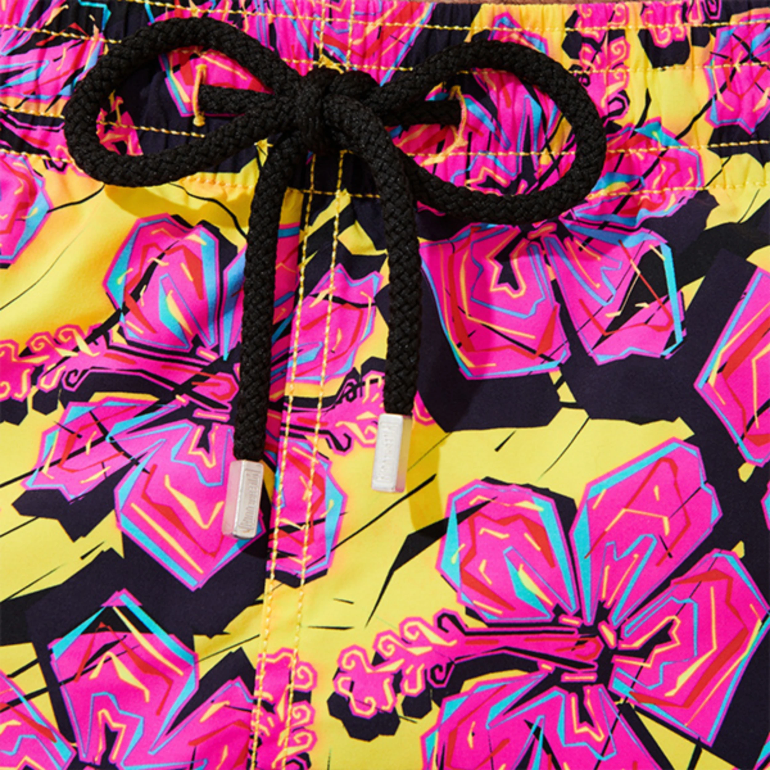 Resim Erkek Crazy Flo Moorea Mayo Sarı MOOU1B85-105 | Vilebrequin