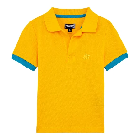 Resim Erkek Çocuk Pantin Polo Sarı
