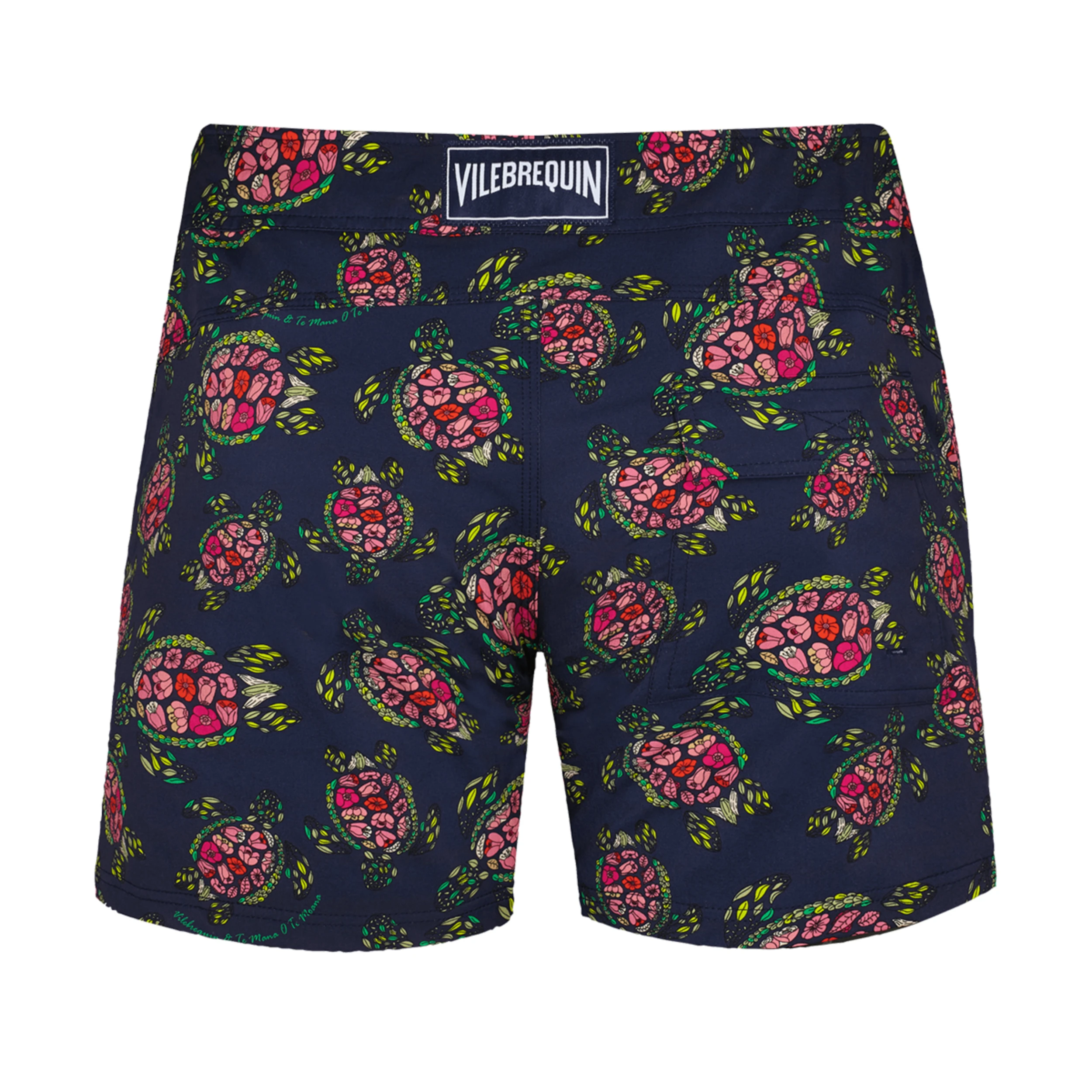 Resim Erkek Merise Provencal Turtles Mayo Lacivert MSEU3F22-390 | Vilebrequin