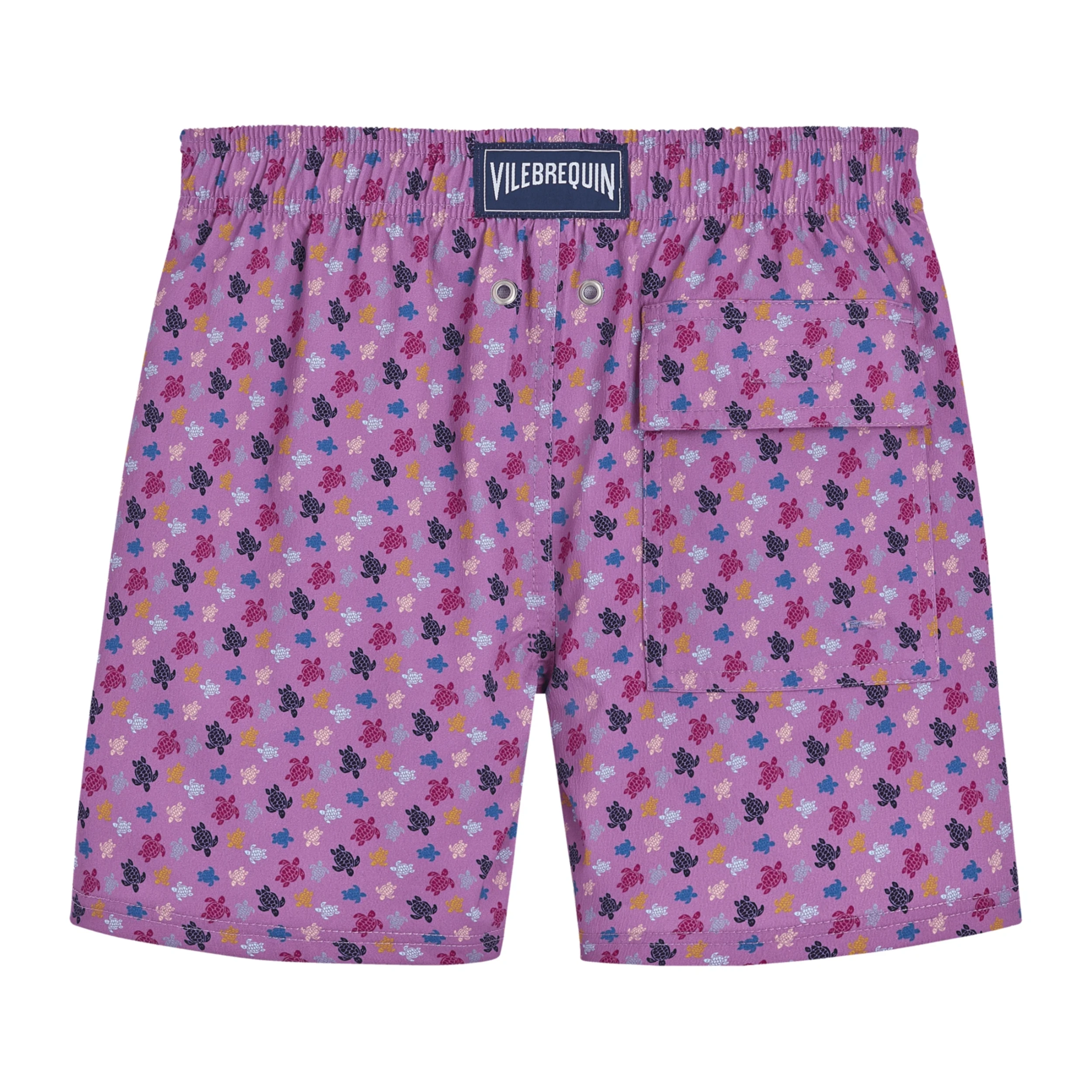 Resim Erkek Çocuk Jirise Micro Ronde Des Tortues  Mayo Mor JIIC4F39-802 | Vilebrequin