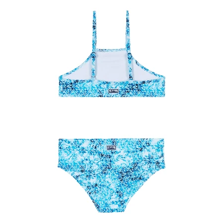 Resim Kız Çocuk Gomette Flowers Tie & Dye Bikini