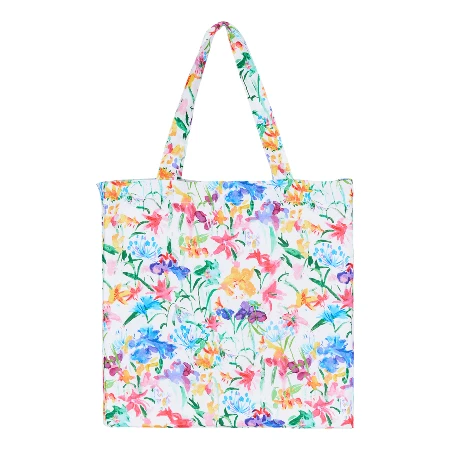 Resim Unisex Happy Flowers Babel Çanta