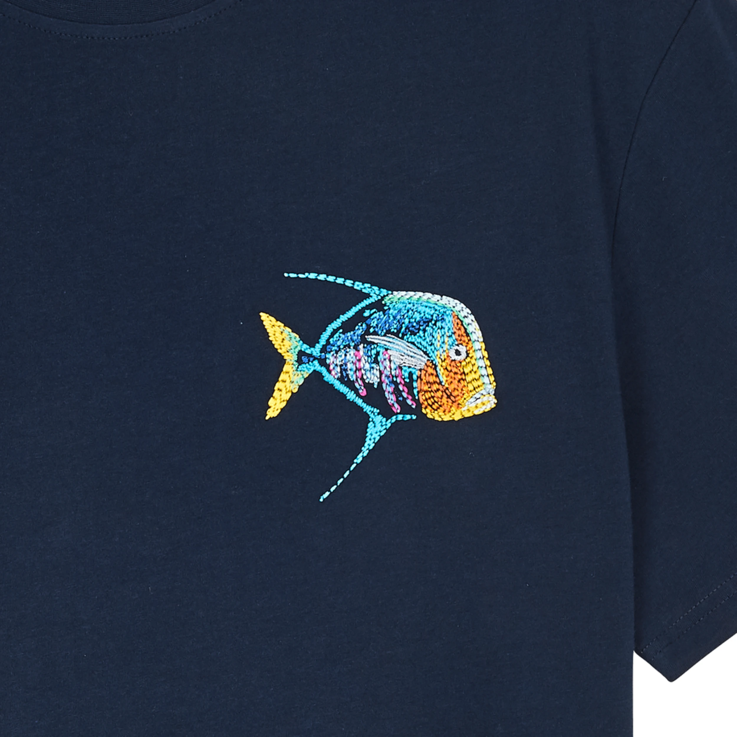 Resim Erkek Ted Piranhas Tişört EDTU3P17-390 | Vilebrequin