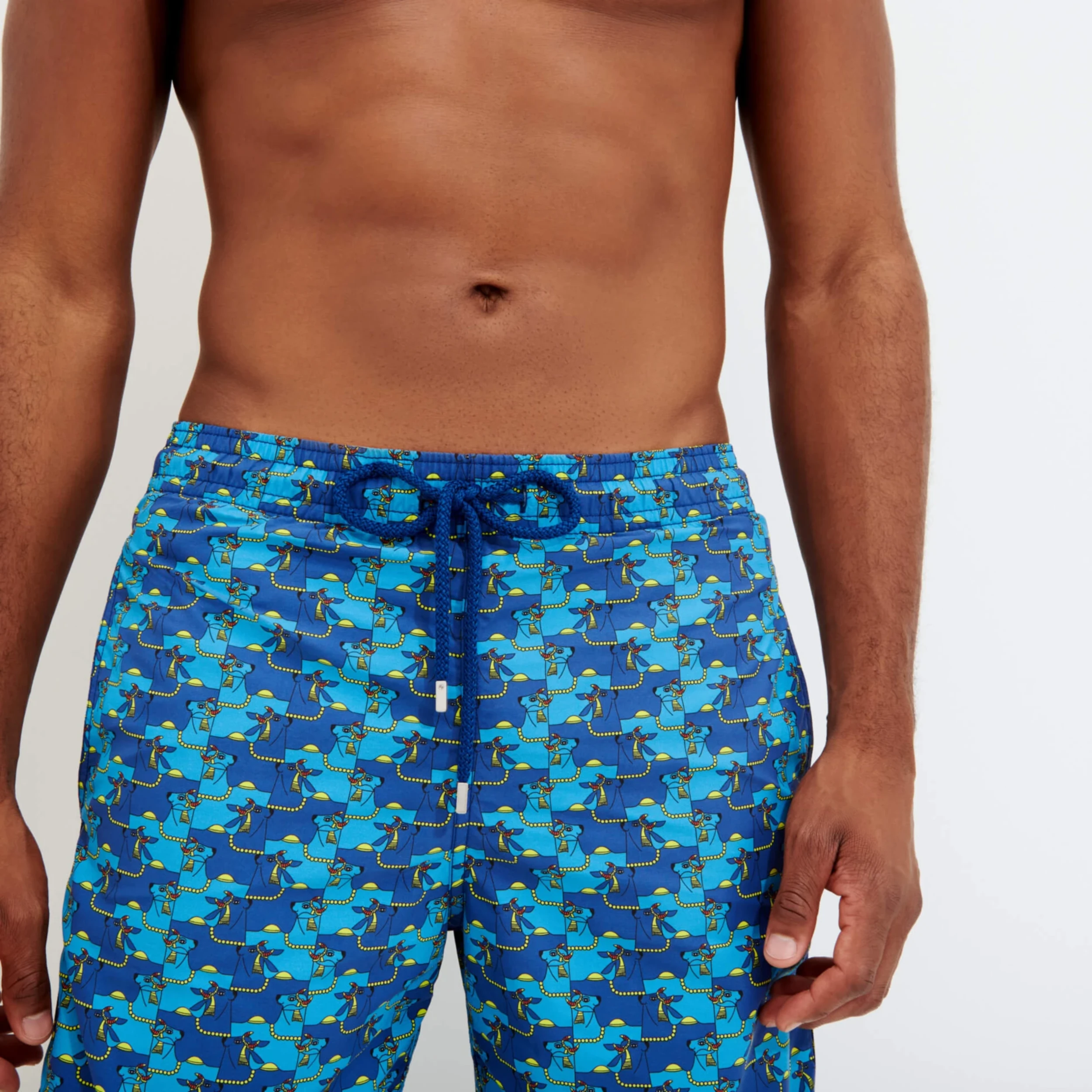 Resim Erkek Okoa Mayo Mavi OKOH0B09-355 | Vilebrequin