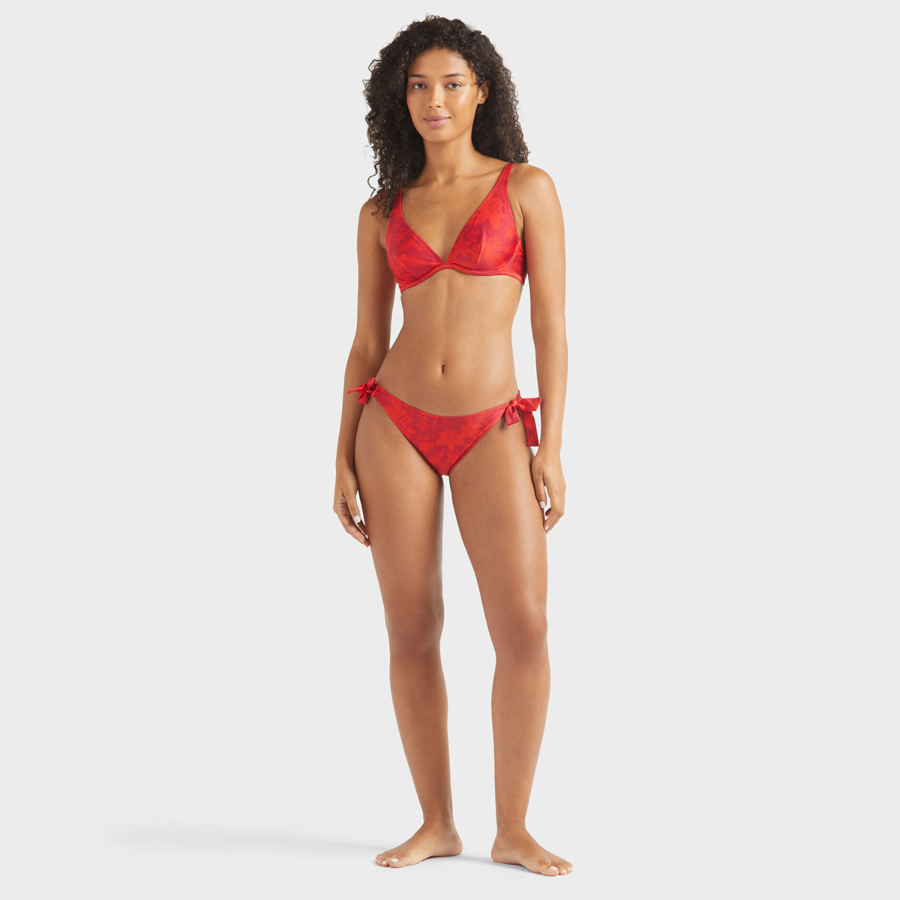 Resim Kadın Flower Power Flamme Bikini Altı