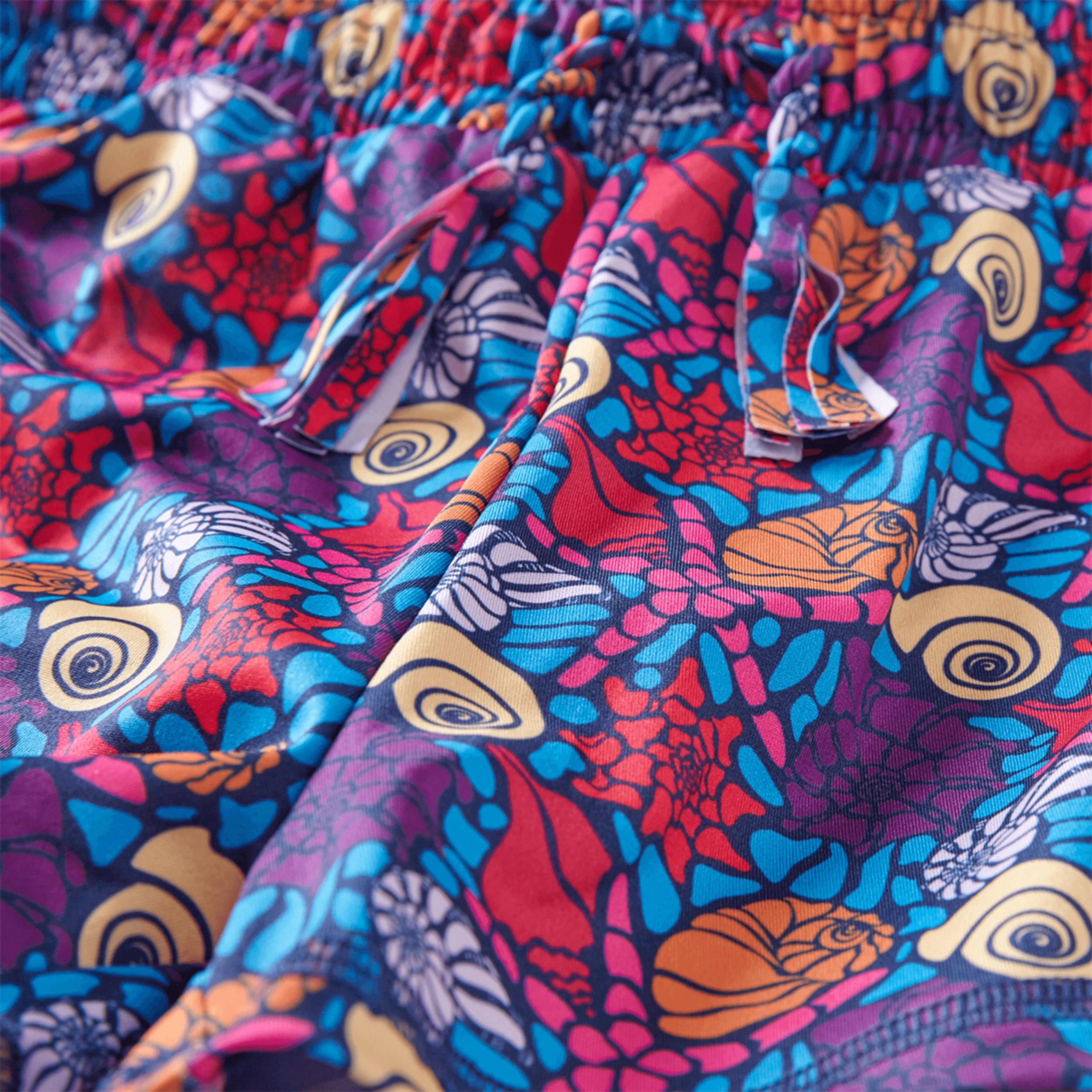 Resim Çocuk Noumea Sea Shells Glace Şort Lacivert GCEAR327-390 | Vilebrequin