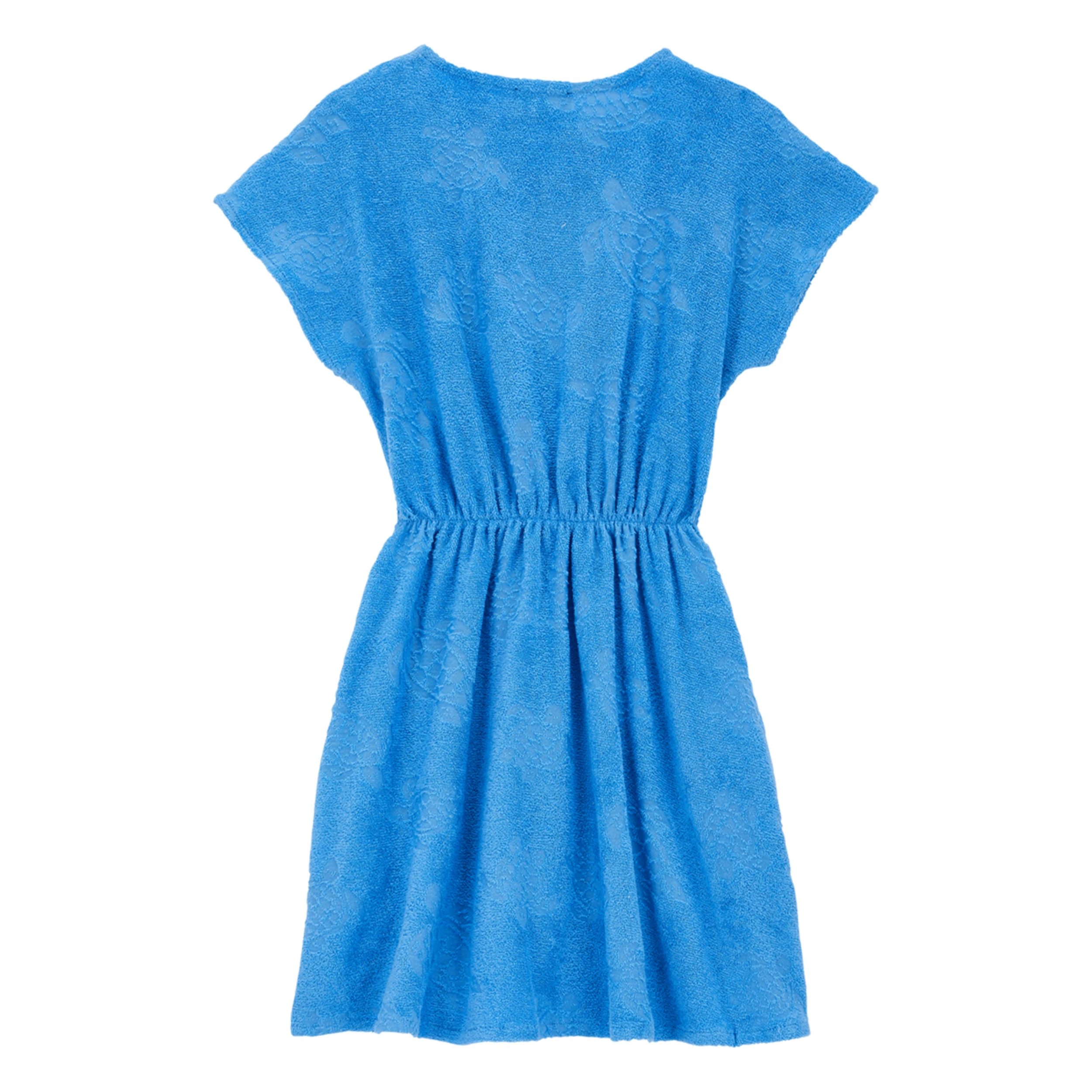 Resim Kız Çocuk Golden Havlu Elbise Mavi GDEC4Q61-306 | Vilebrequin