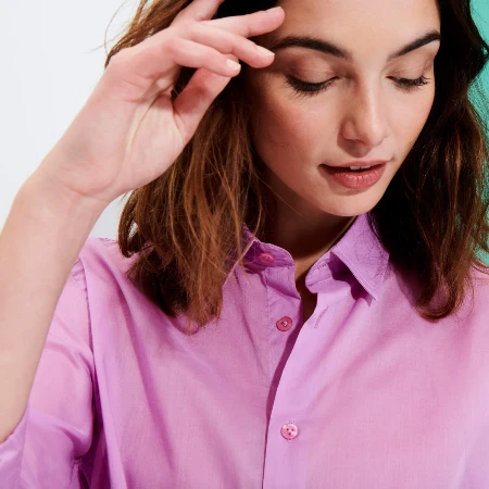 Resim Unisex Caracal Gömlek Pembe