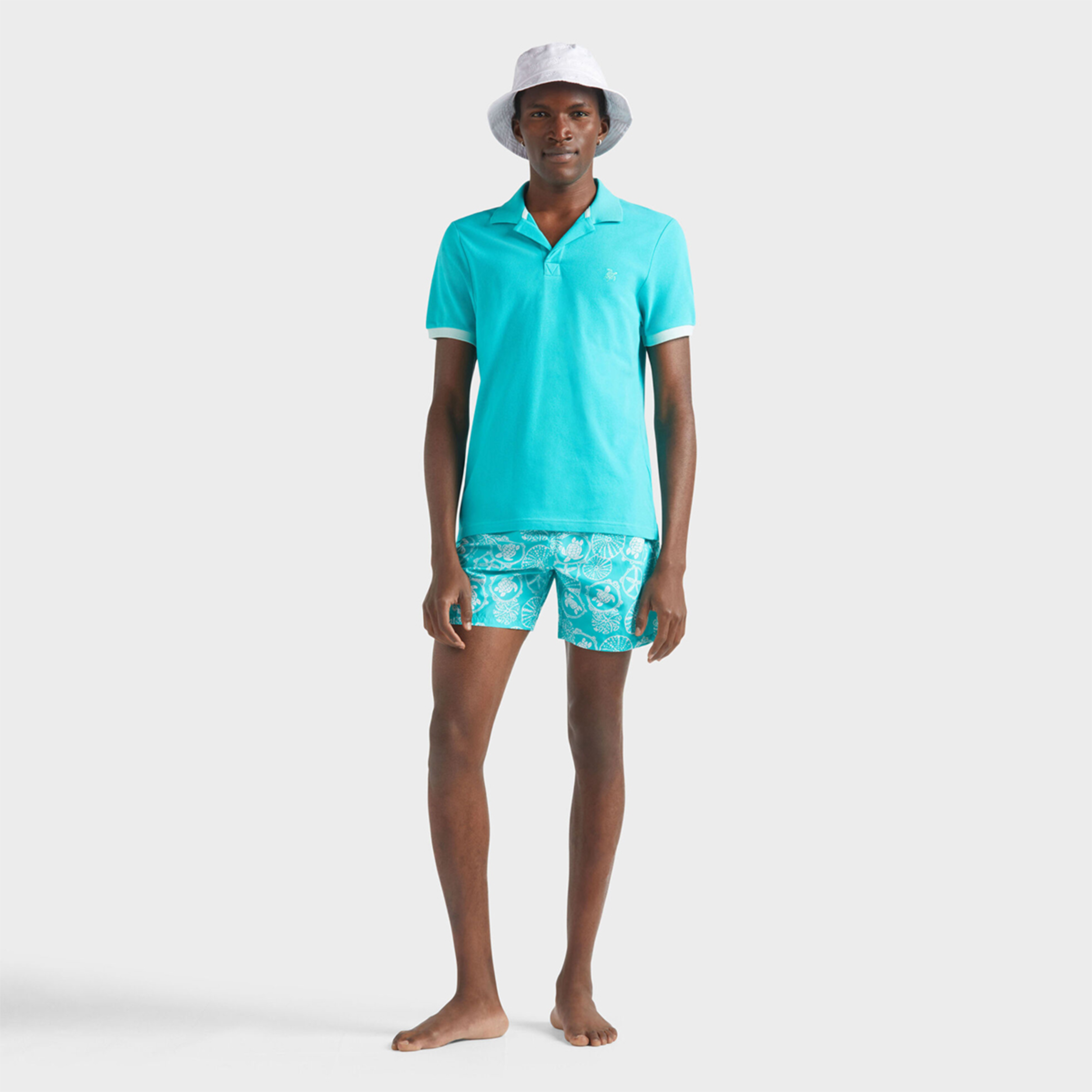 Resim Erkek Oursins Bicolores Moorea Mayo MOOCB115-431 | Vilebrequin