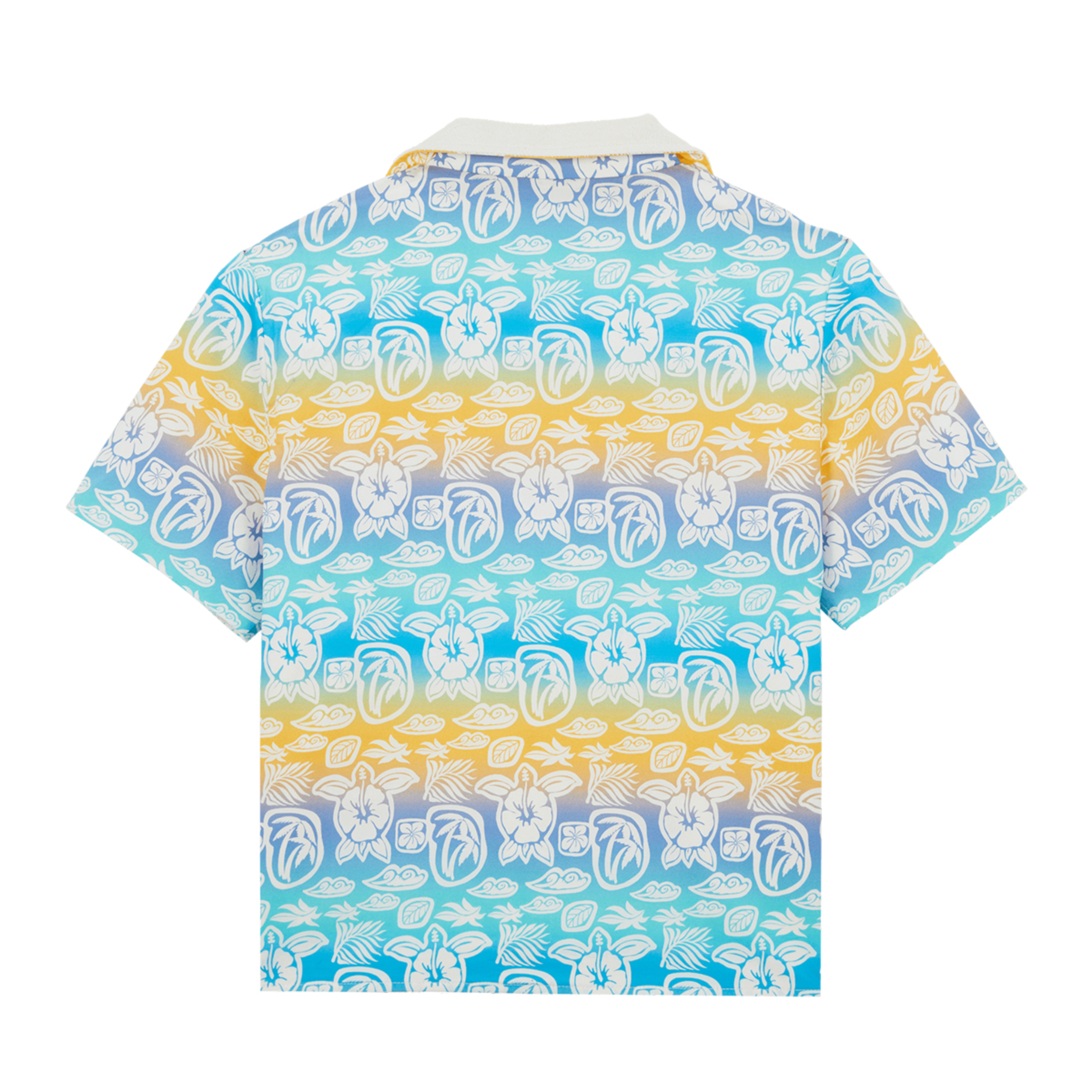 Resim Erkek Çocuk Tahiti Turtles Galet Gömlek GLTAV201-010 | Vilebrequin
