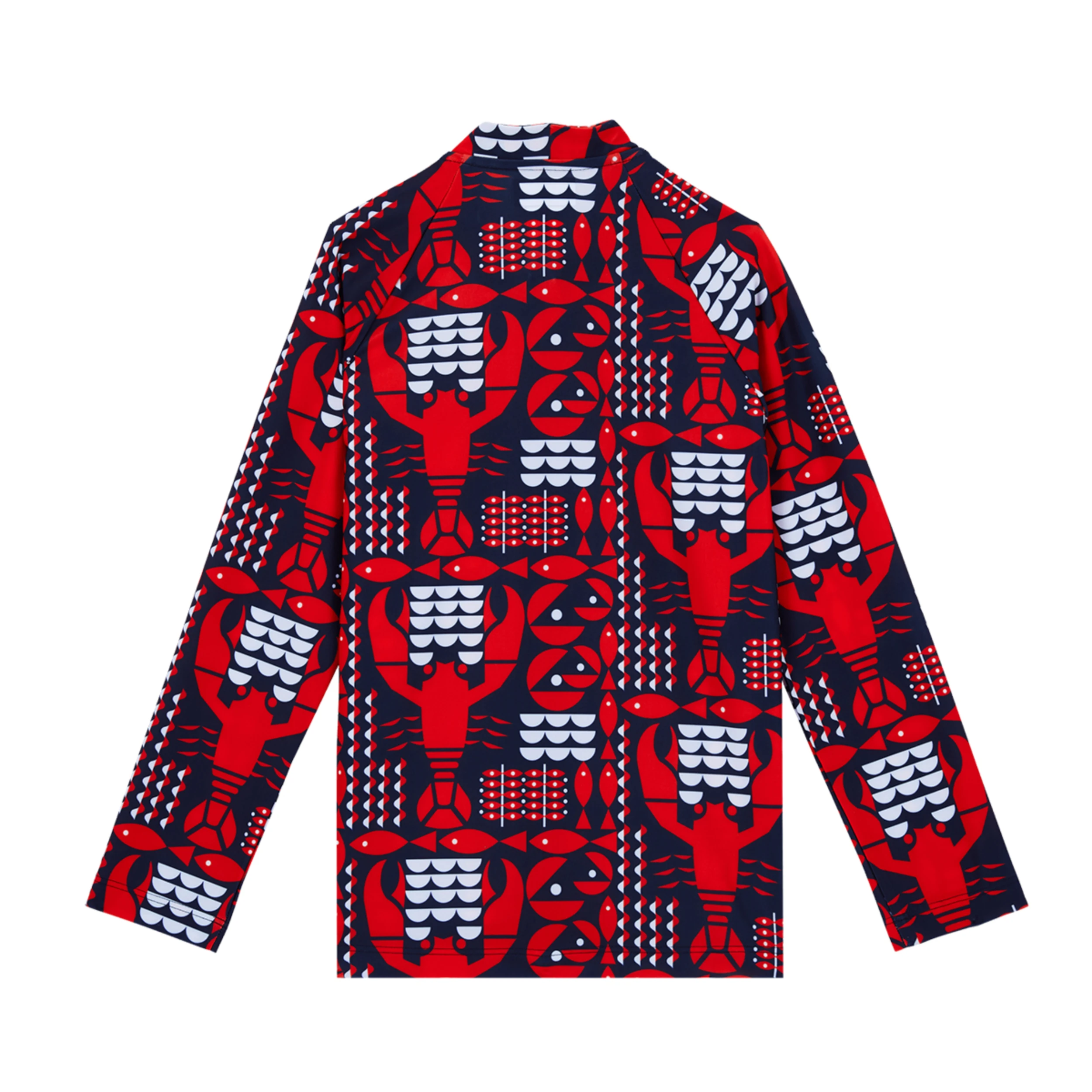 Resim Çocuk Graphic Lobsters  Ginko-Z UV Korumalı Tişört Lacivert GKZAR331-390 | Vilebrequin
