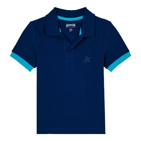 Resim Erkek Çocuk Pantin Polo Lacivert