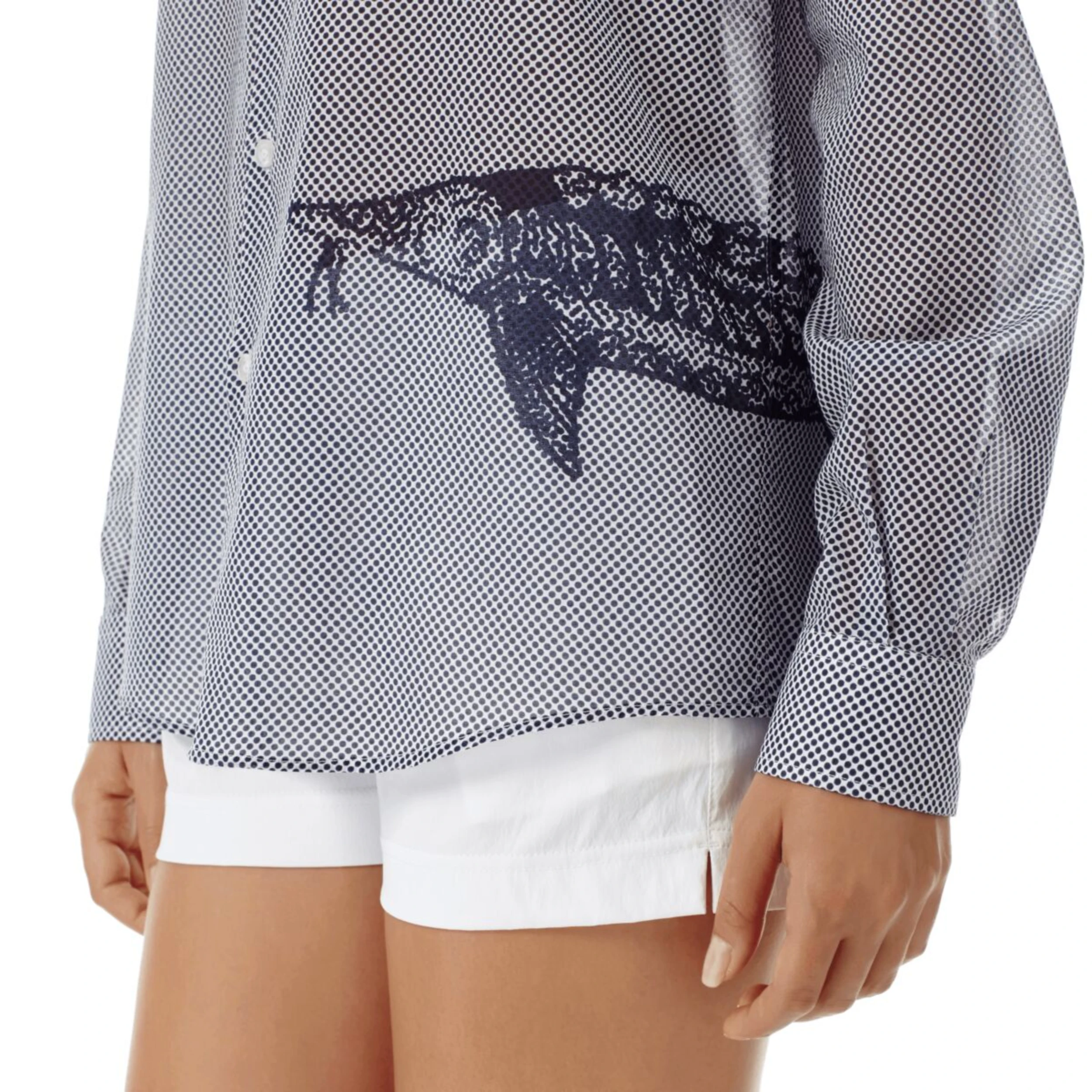 Resim Unisex Caracal Gömlek Beyaz CCAE9V08-010 | Vilebrequin