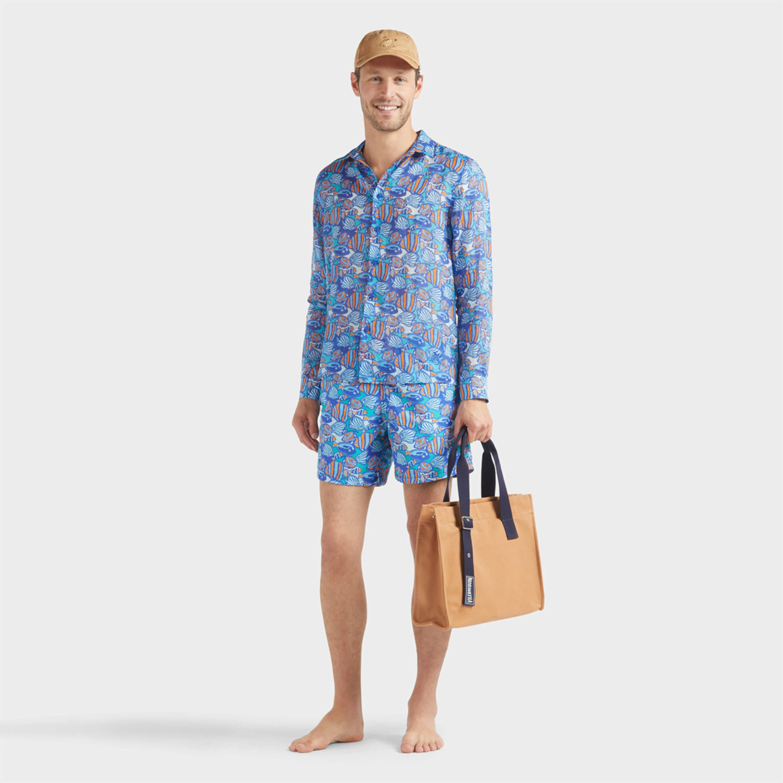 Resim Erkek Fishy Vibes Moorea Mayo MOOCB114-613 | Vilebrequin