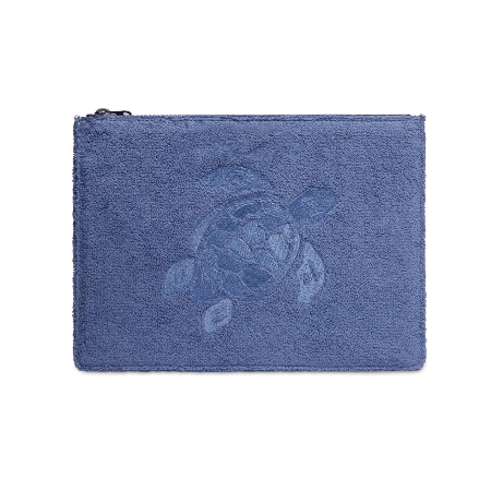 Resim Unisex Polette Havlu El Portföyü Mavi