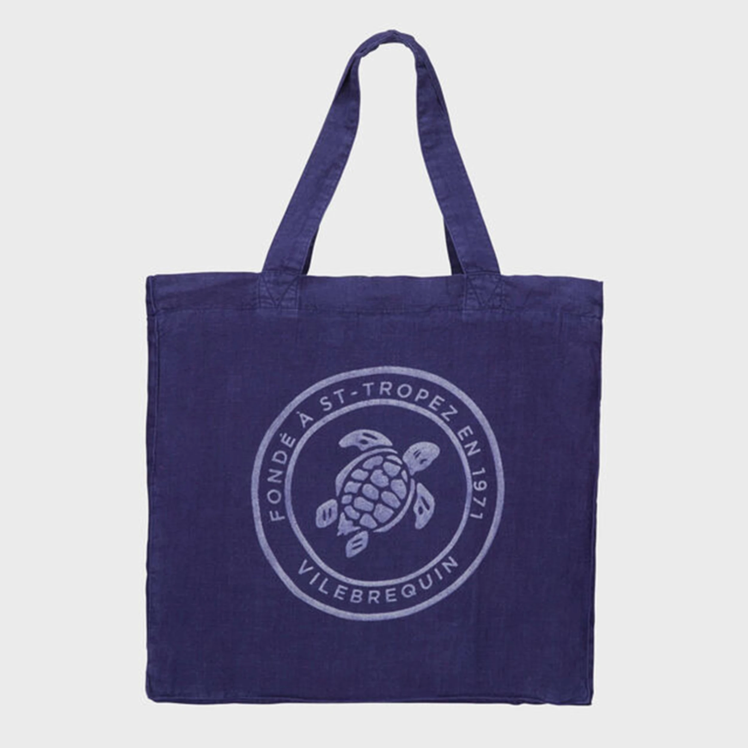 Resim Unisex Babel Keten Çanta Mavi BBLU3104-605 | Vilebrequin