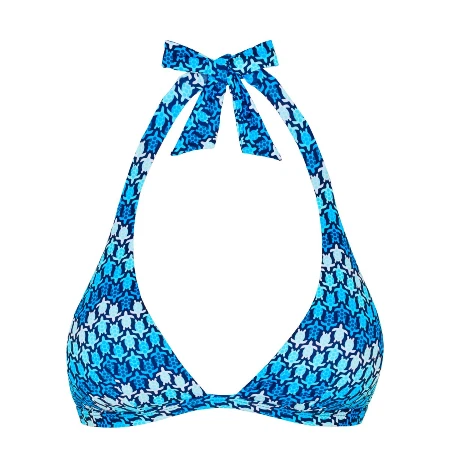 Resim Kadın Flechett Bikini Üstü Lacivert