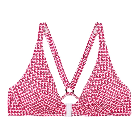 Resim Kadın Bardo Pembe Bikini Üstü
