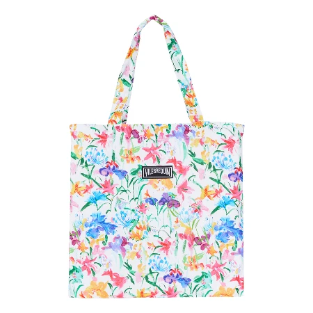 Resim Unisex Happy Flowers Babel Çanta