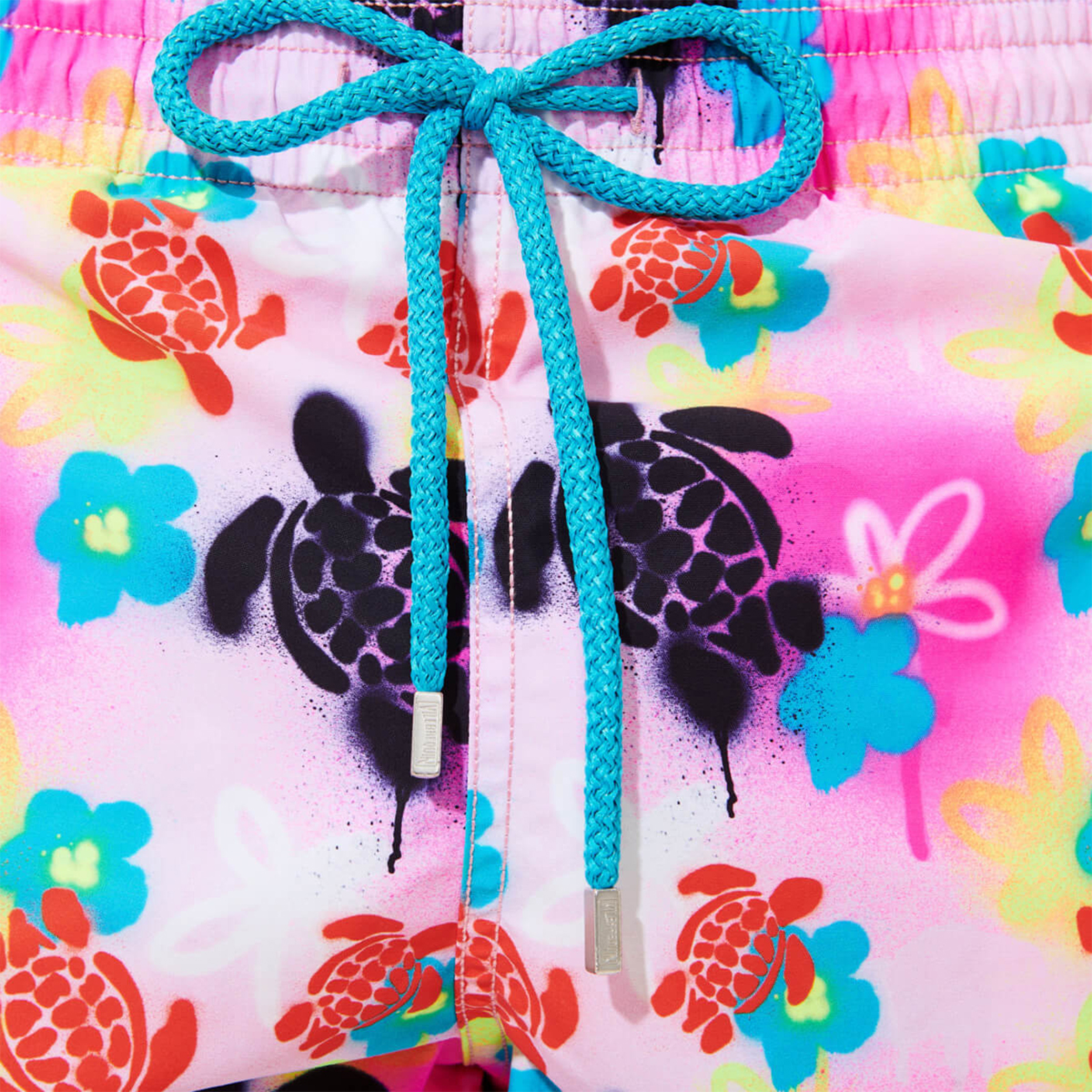 Resim Erkek 1988 Turtles Graffiti Moorea Mayo Pembe MOOU1B88-175 | Vilebrequin