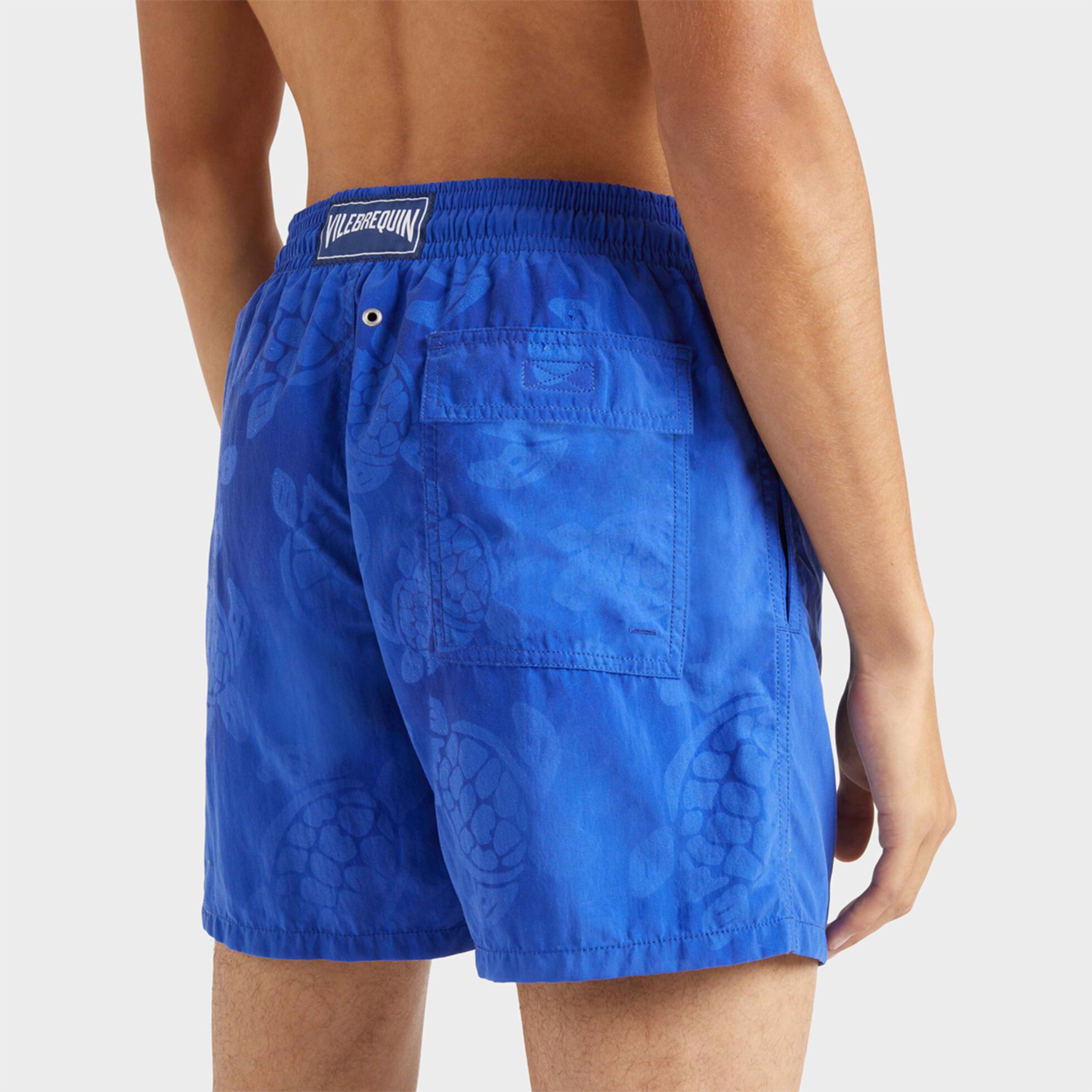 Resim Erkek Water Reactive Ronde des Tortues Maxi Moorea Mayo MOOCD133-613 | Vilebrequin