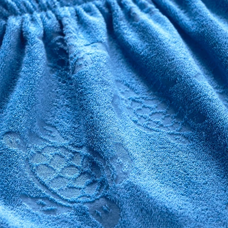 Resim Kız Çocuk Golden Havlu Elbise Mavi