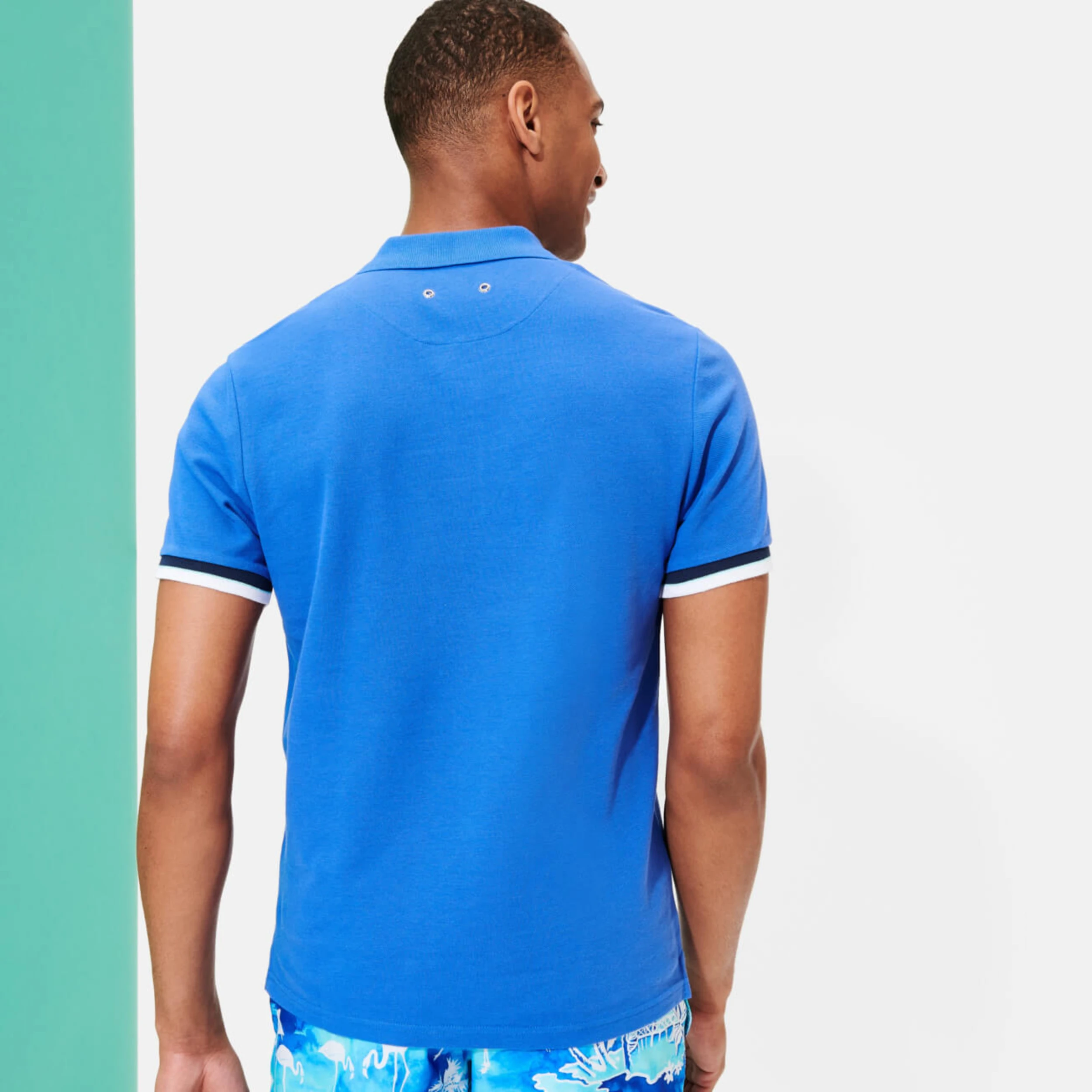 Resim Erkek Palatin Polo Mavi PLTU1N00-314 | Vilebrequin