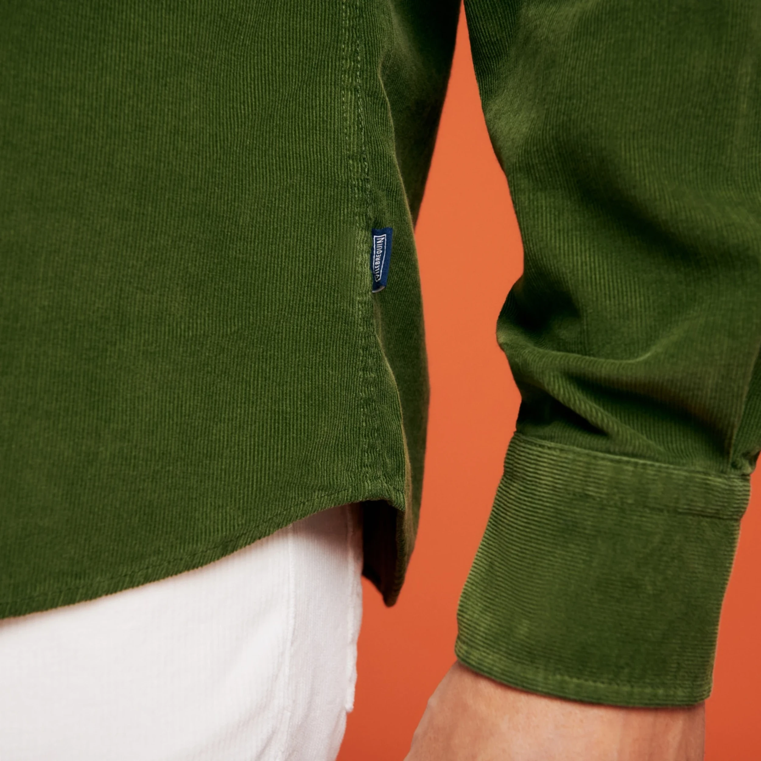 Resim Erkek Caneiret Gömlek Yeşil CNRC2V17-436 | Vilebrequin