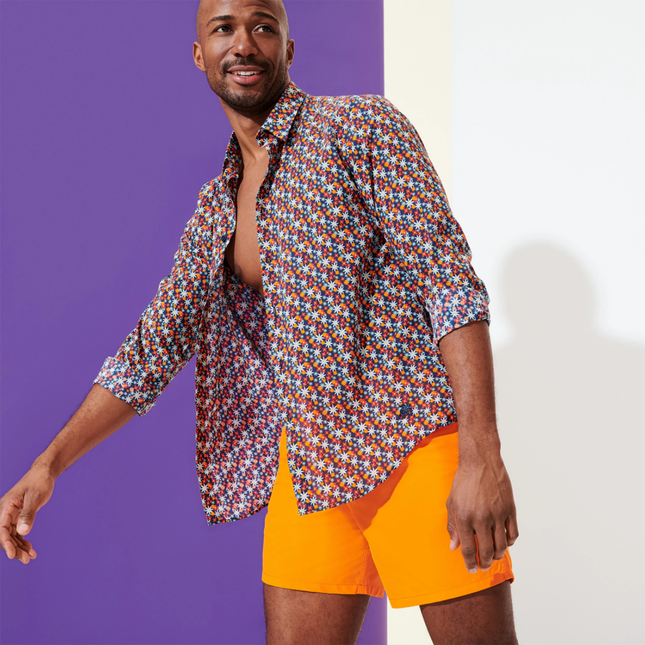 Resim Erkek Moorea Mayo Turuncu MOOC1A00-195 | Vilebrequin