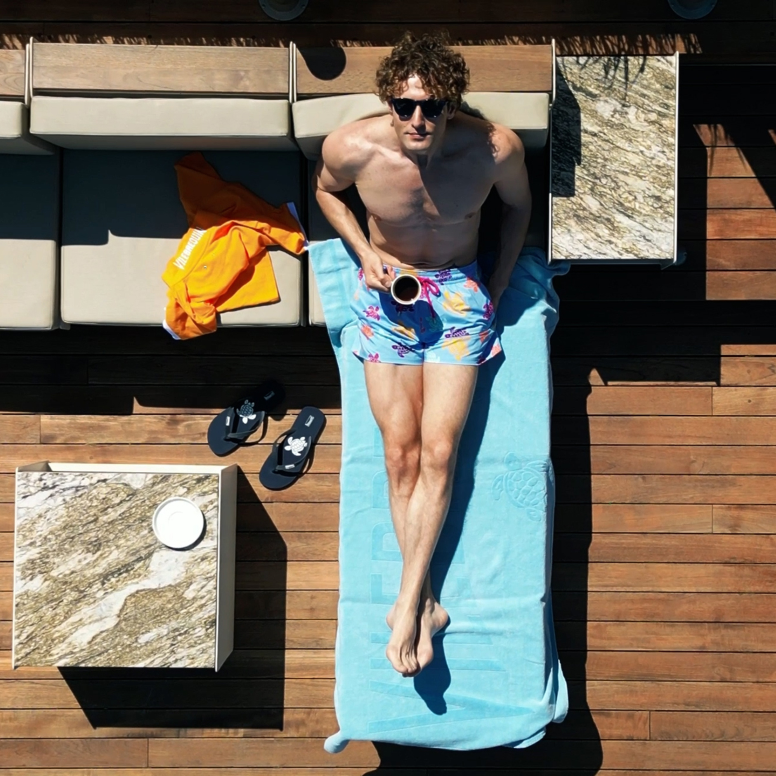 Resim Unisex Sand Plaj Havlusu SANC1200-600 | Vilebrequin