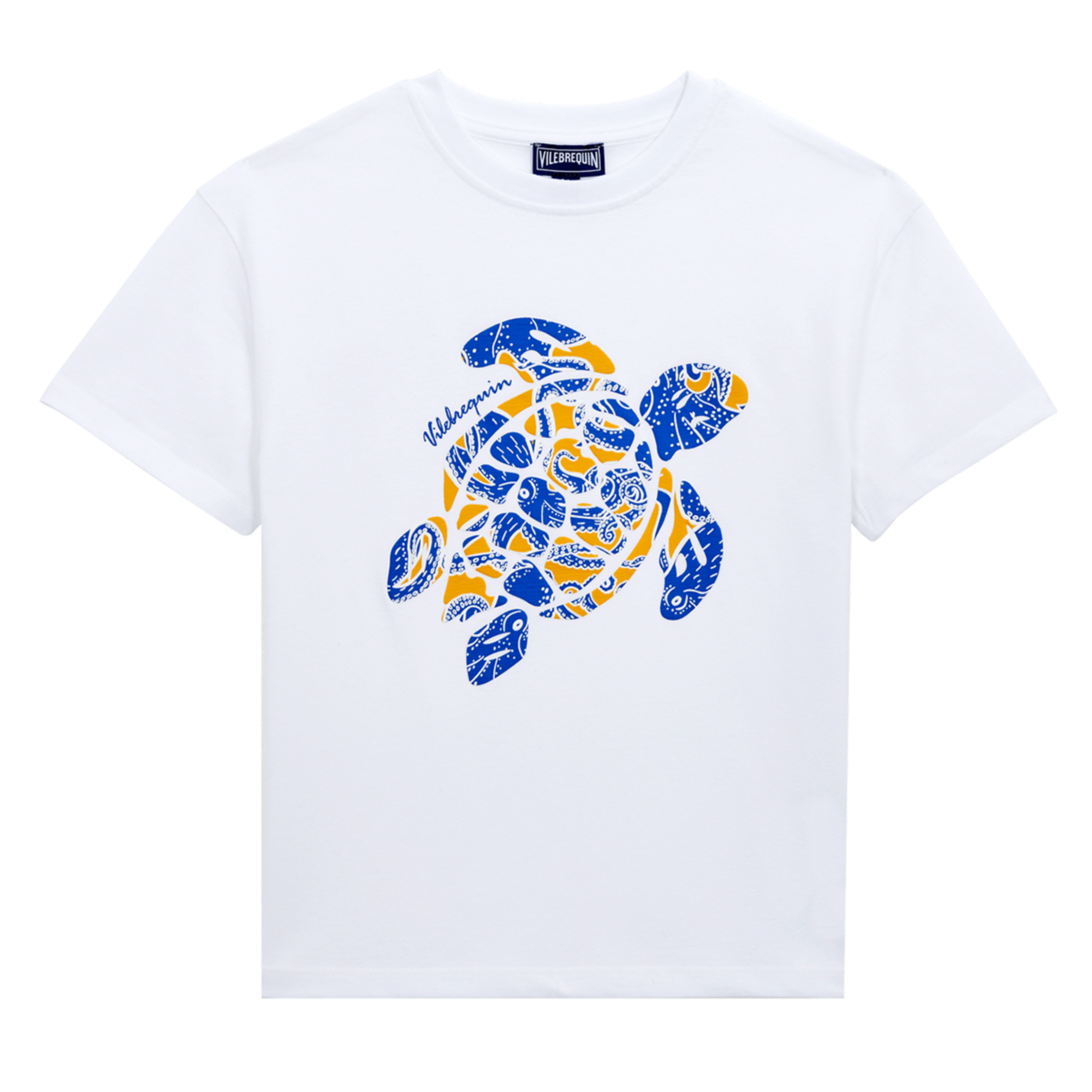Resim Erkek Çocuk Octopus All Over Gabin Tişört GAICM011-010 | Vilebrequin